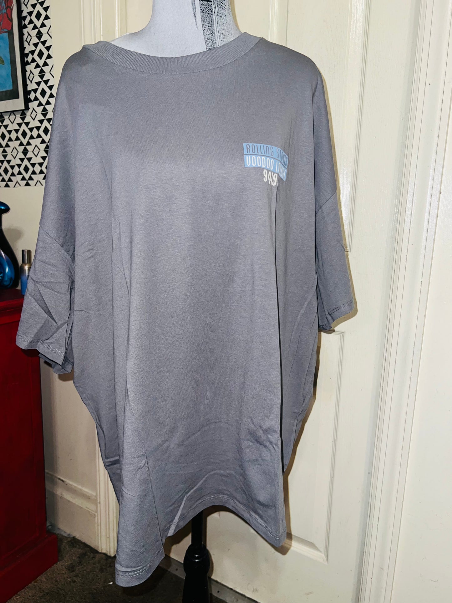 The Rolling Stones Double Sided Voodoo Distressed Tee