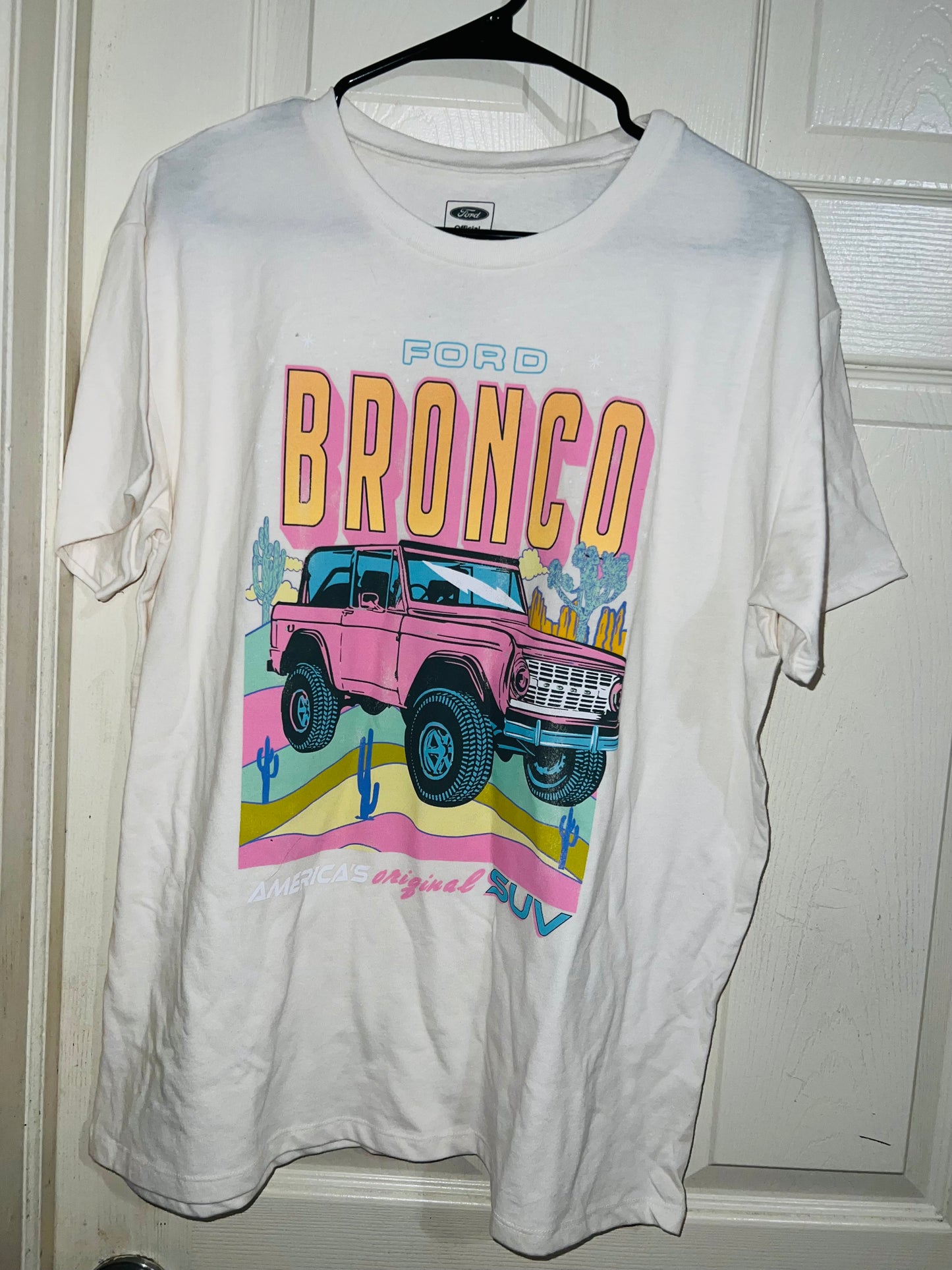 Ford Bronco Oversized Distressed Tee