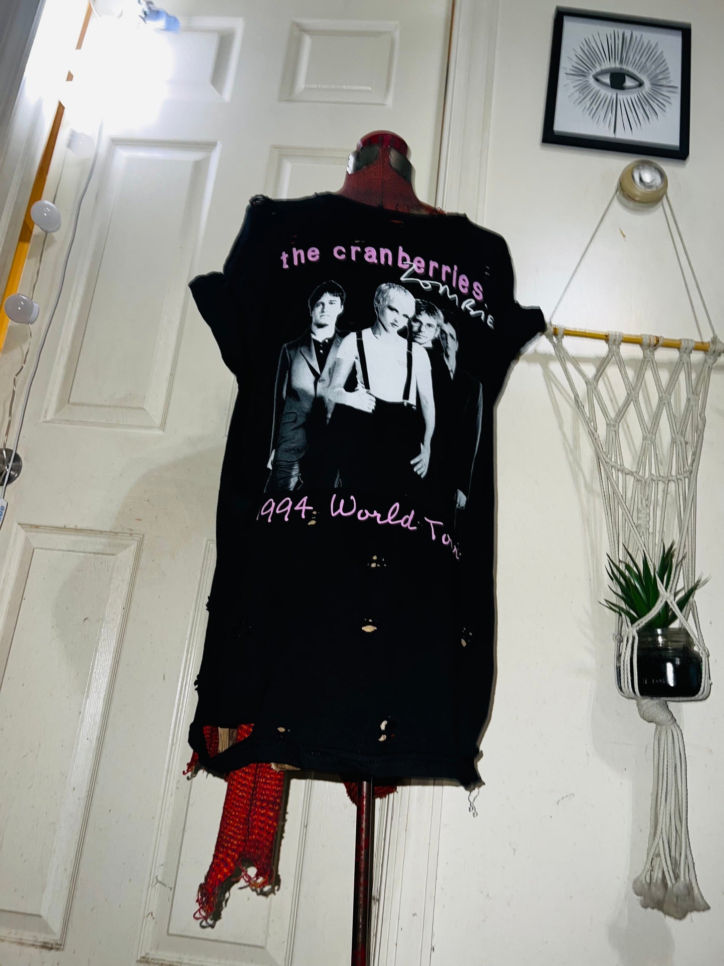 The Cranberries Oversized Distressed Tee