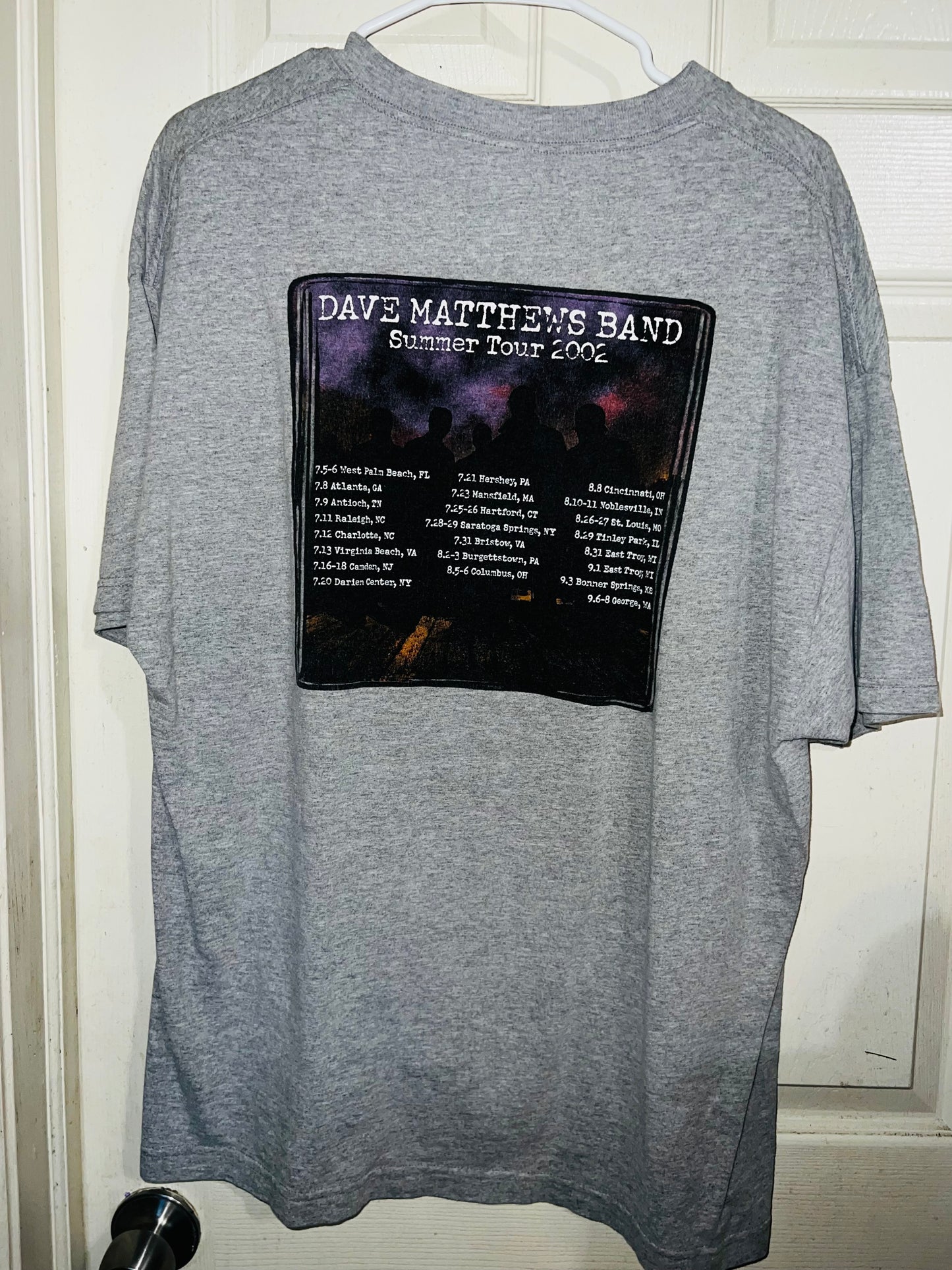 Dave Matthews Band 2002 Vintage Oversized Tee