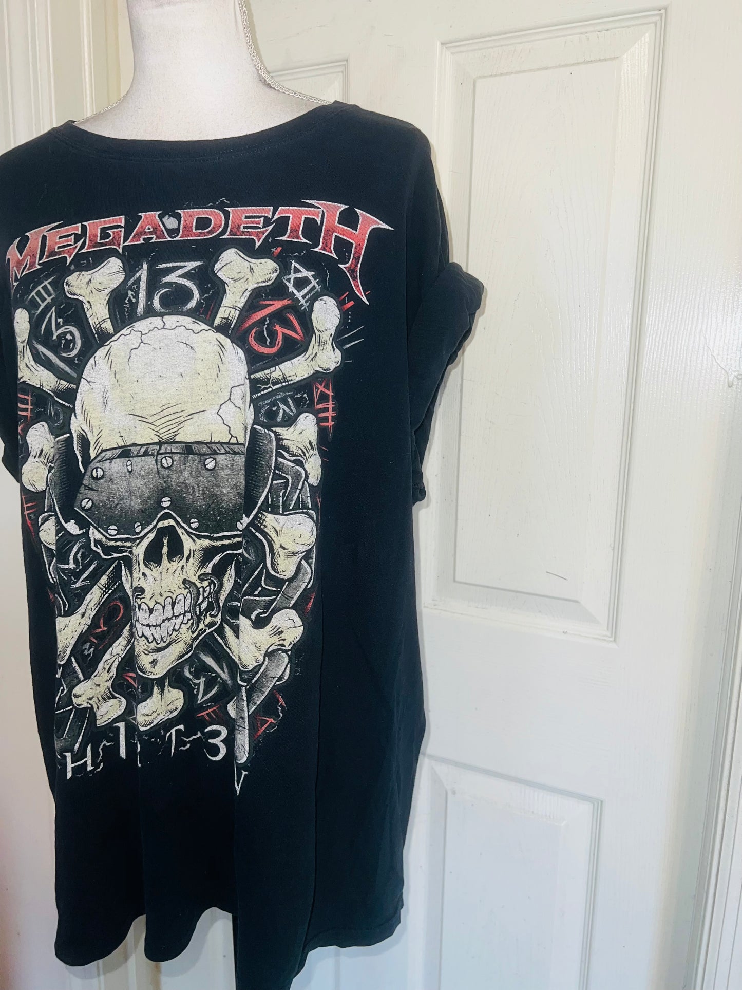 Megadeath American Vintage Oversized Distressed Tee