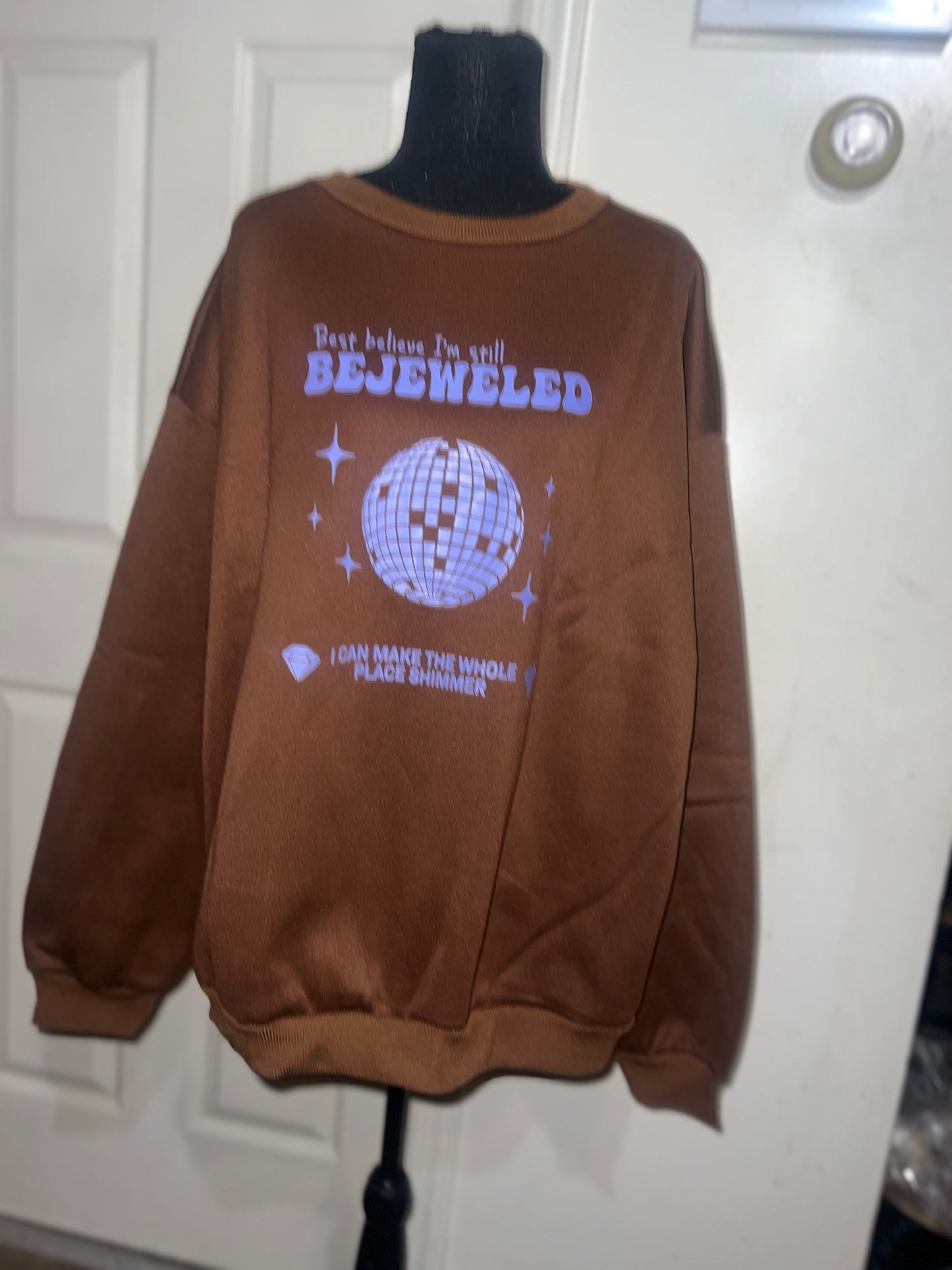 Taylor Swift Bejeweled Oversized Sweatshirt