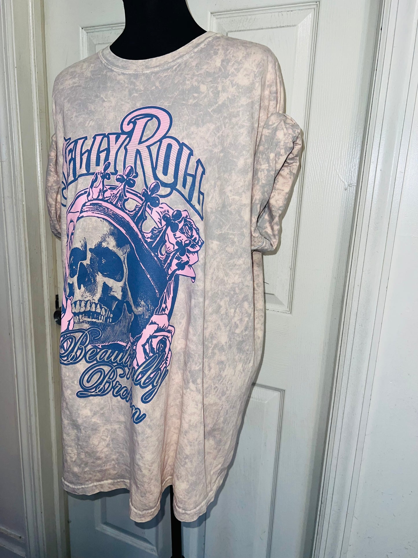 Jelly Roll Oversized Distressed Tee