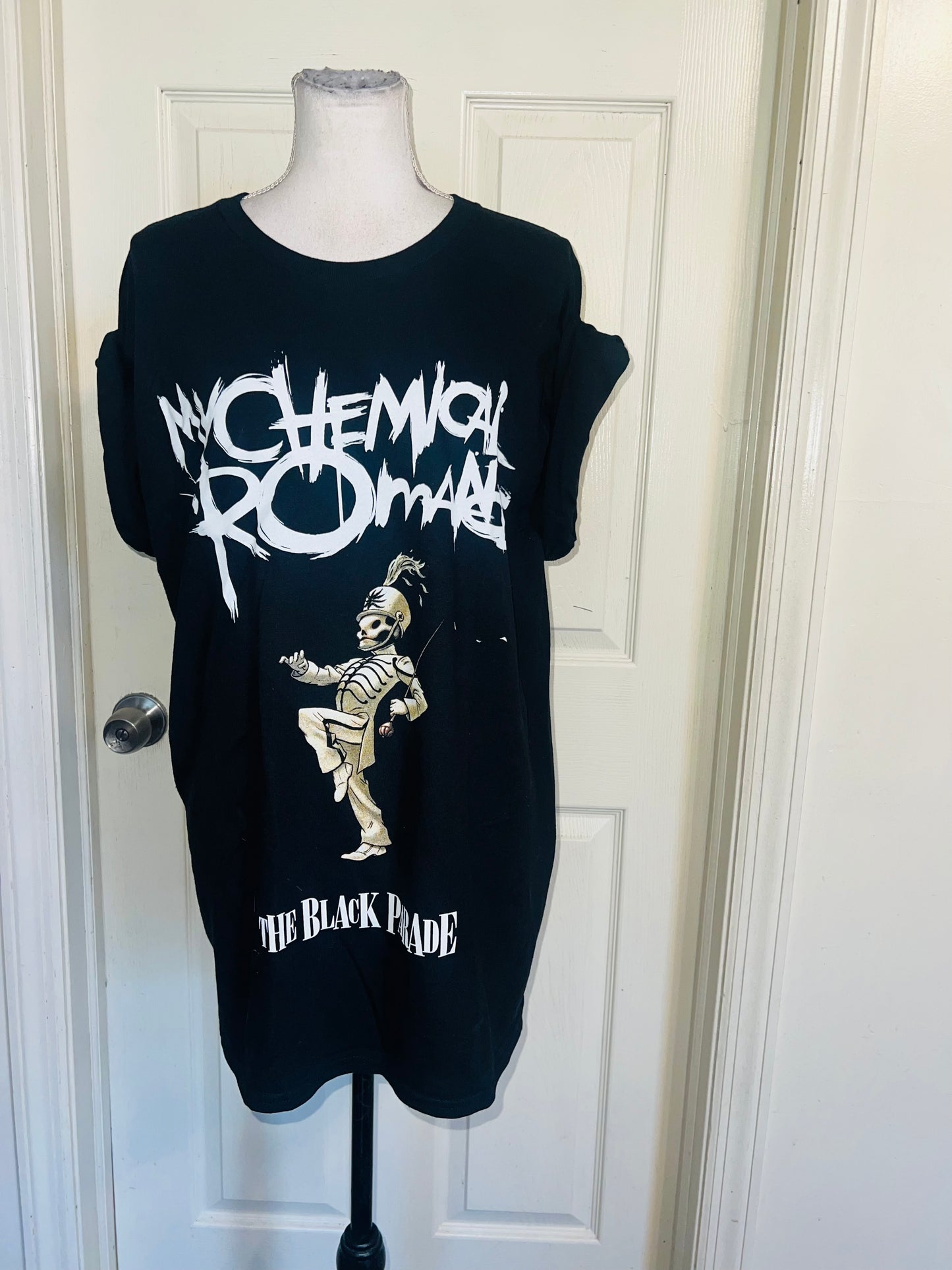 My Chemical Romance Oversized Distressed Tee