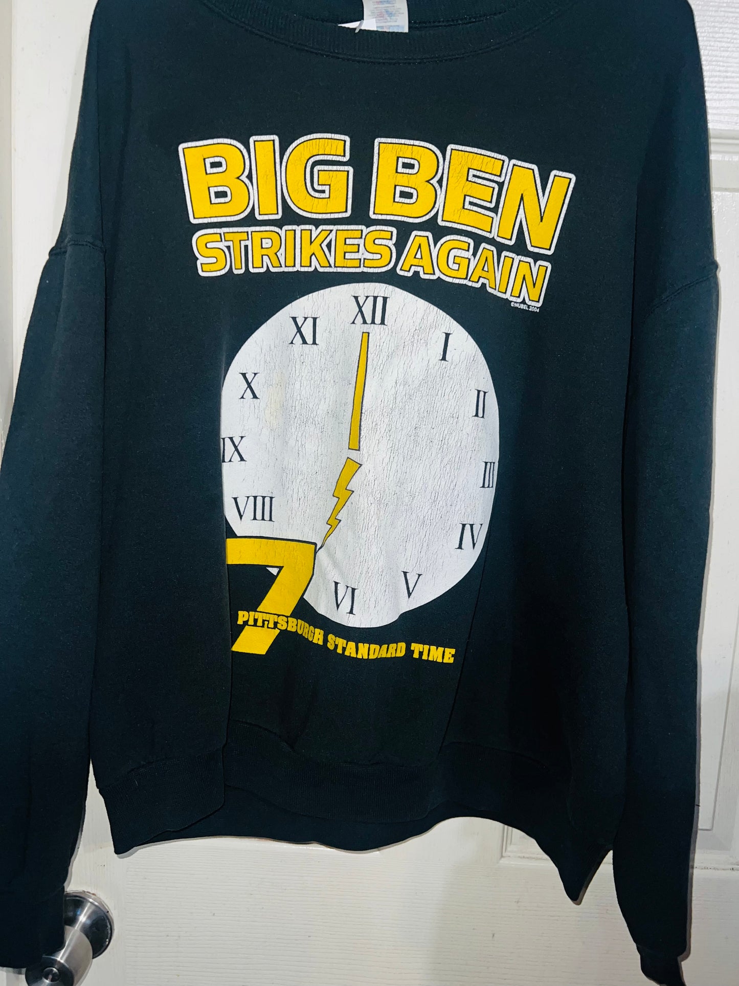 Pittsburgh Steelers Vintage Oversized Sweatshirt