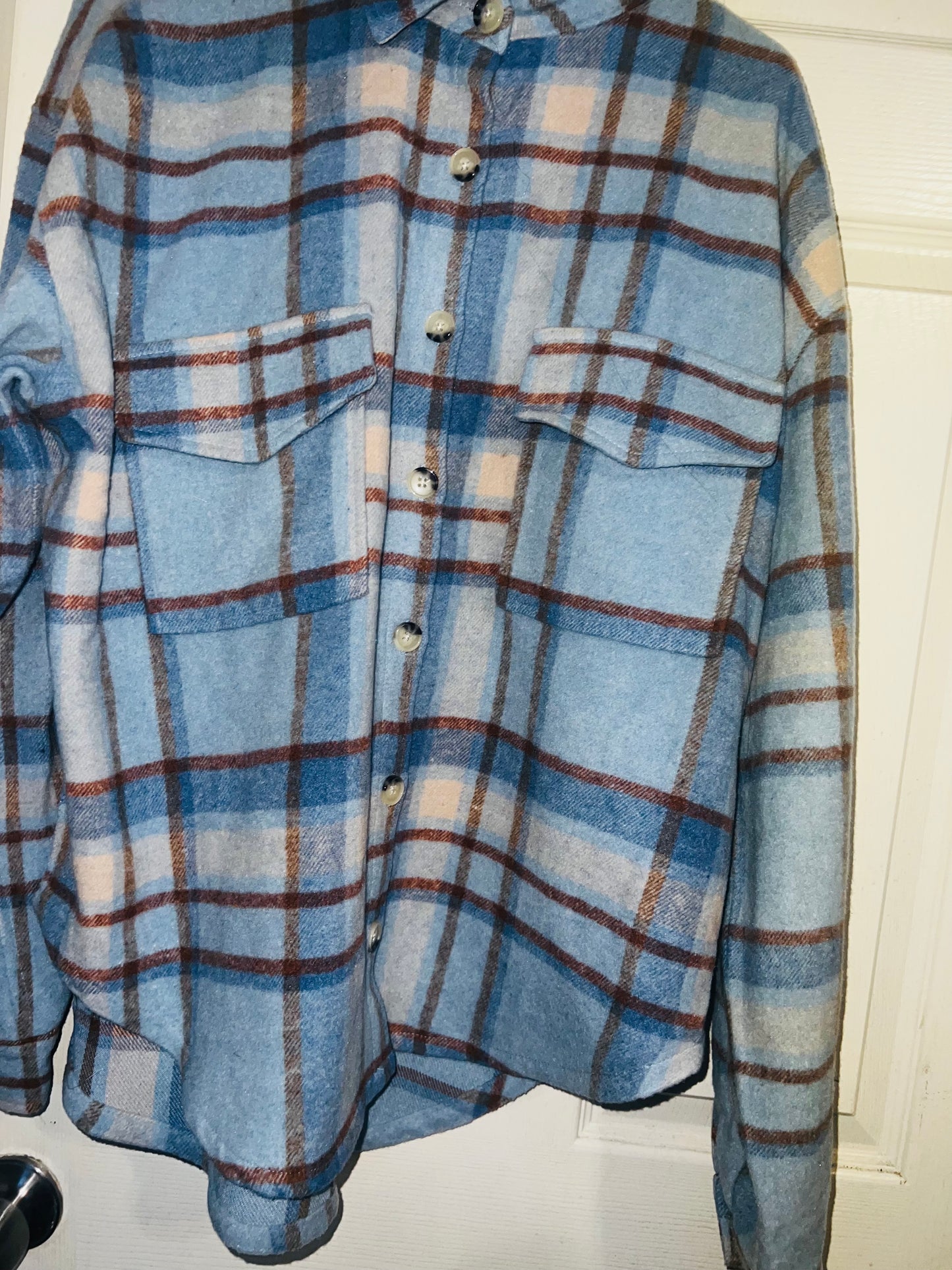 Ford Bronco Fleece Oversized Flannel