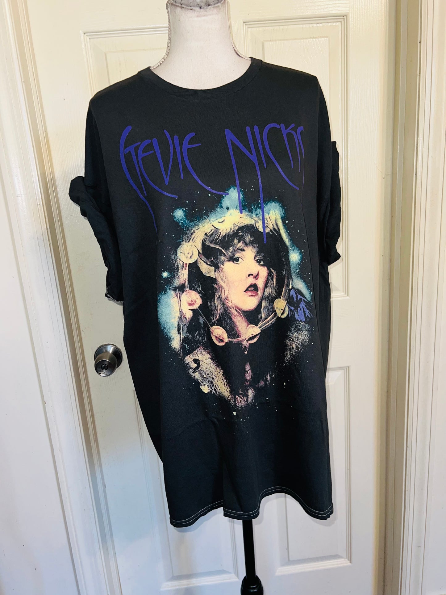 Stevie Nicks Oversized Distressed Tee
