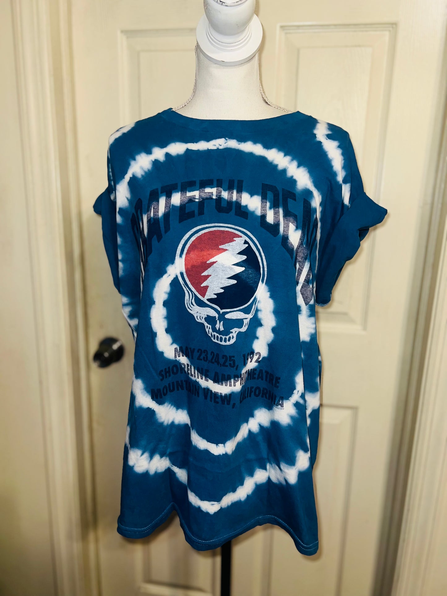 Grateful Dead Oversized Distressed Tee