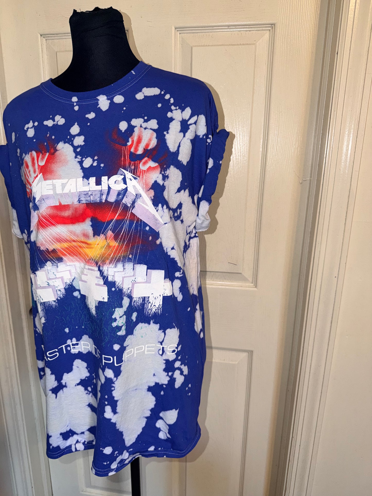 Metallica Oversized Distressed Tee