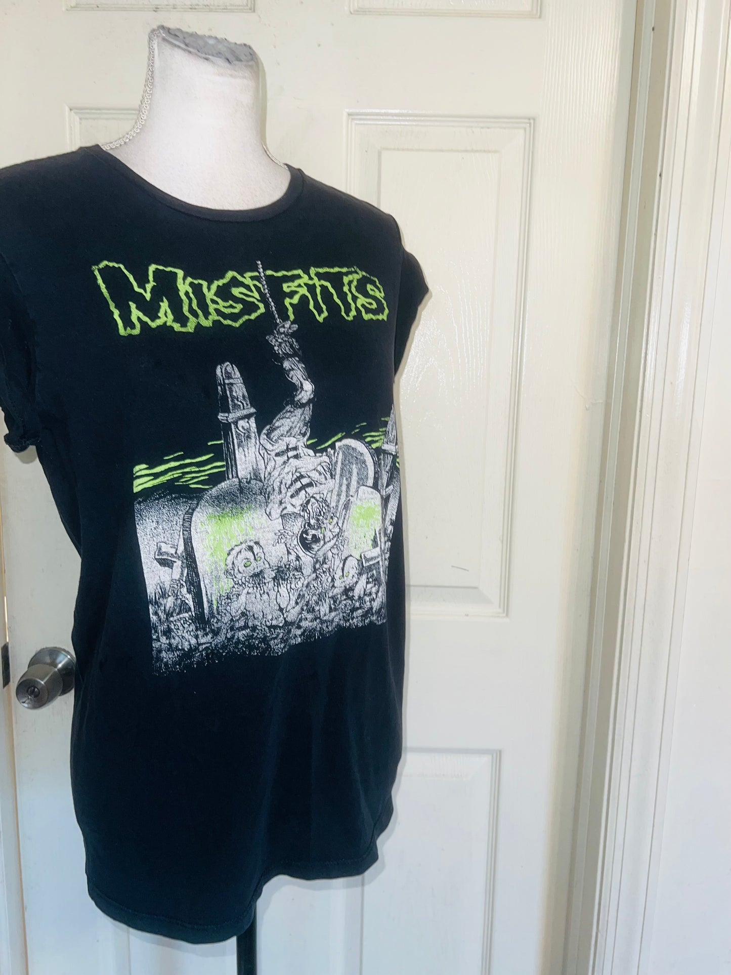 Misfits Vintage Oversized Distressed Tee