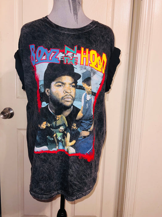 Boyz in the Hood Oversized Distressed Tee