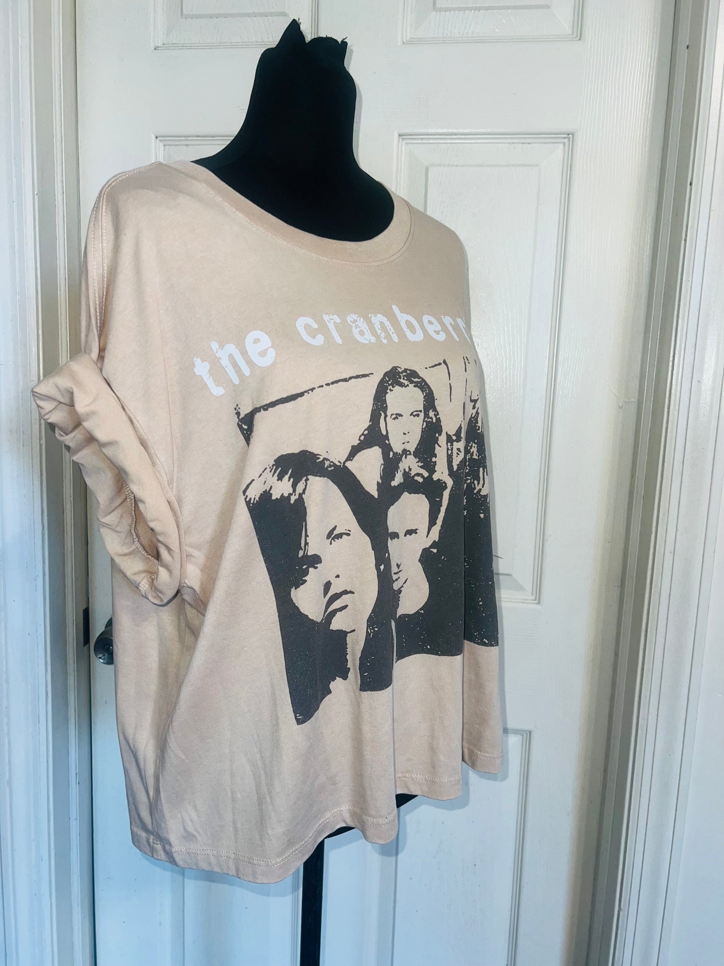 The Cranberries Oversized Distressed Tee