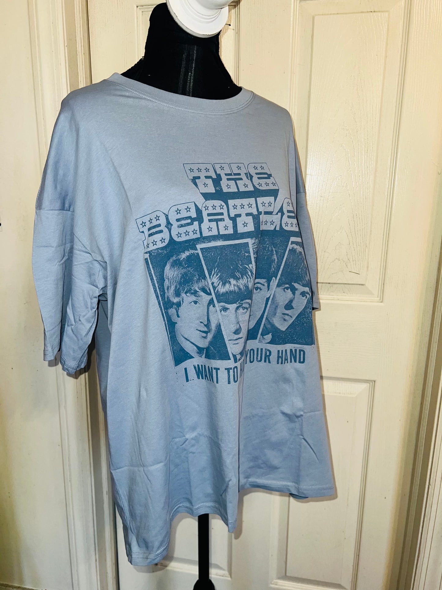 The Beatles Oversized Distressed Tee