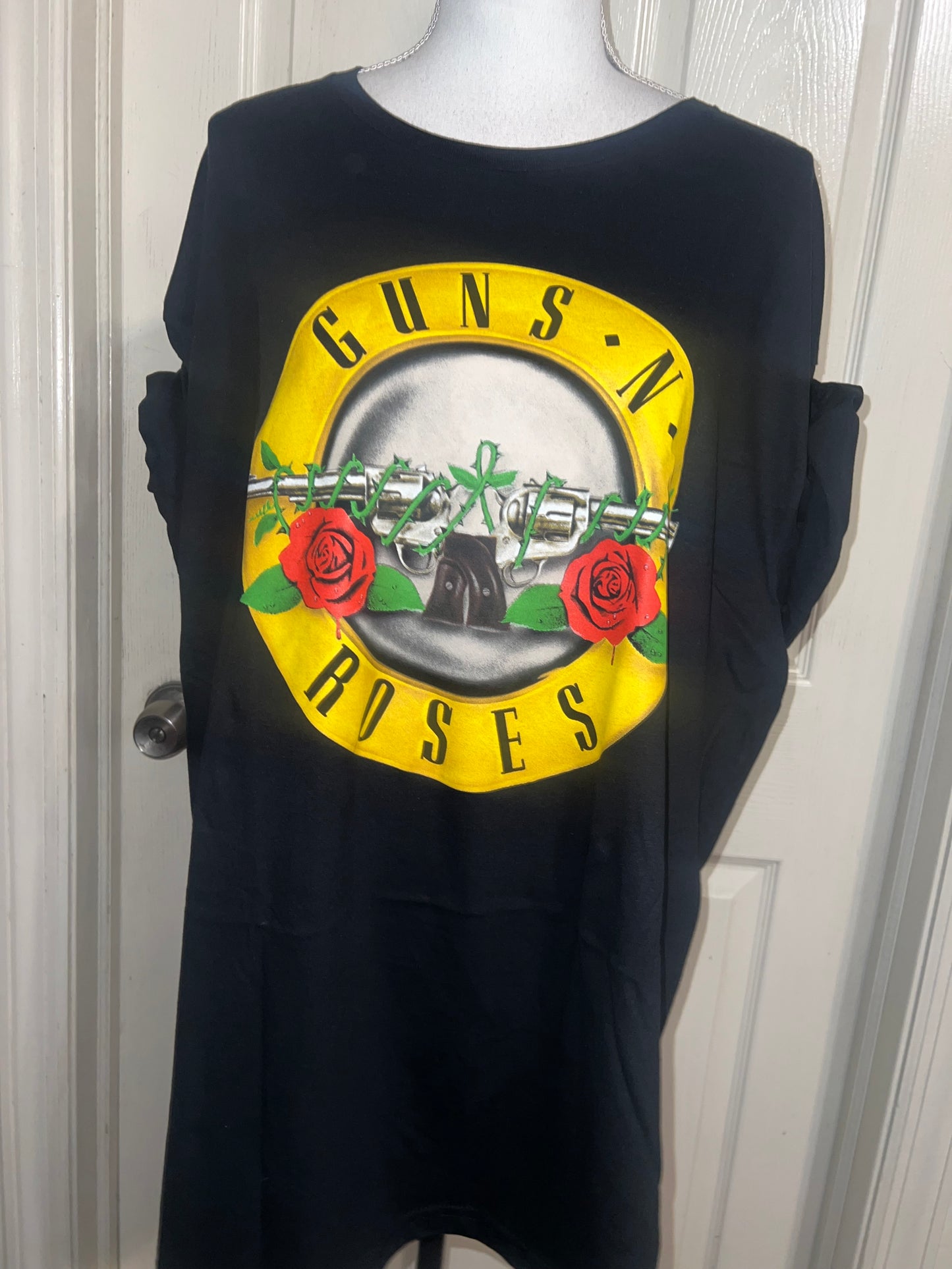 Guns n Roses Oversized Distressed Tee