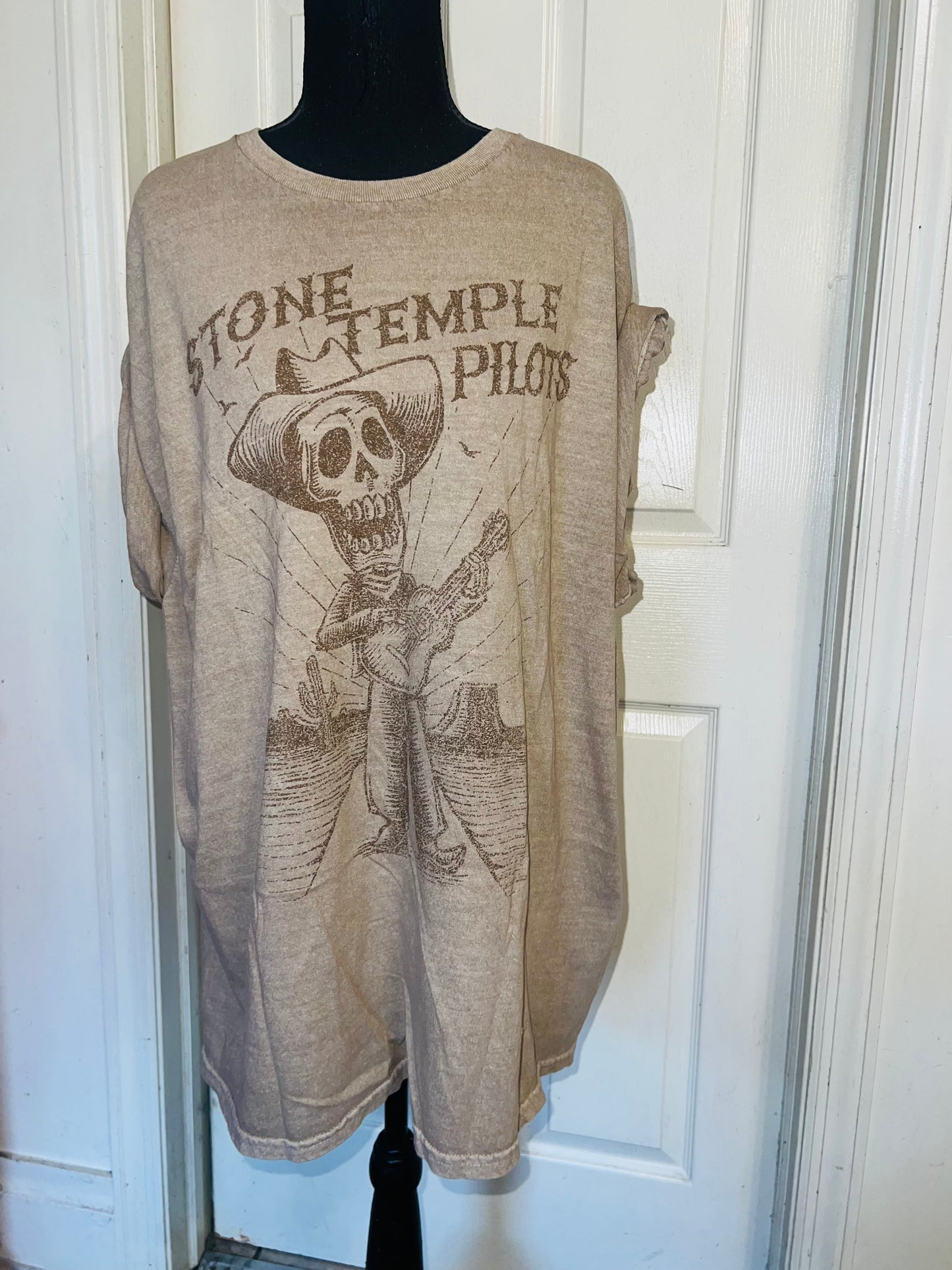 Stone Temple Pilots Oversized Distressed Tee