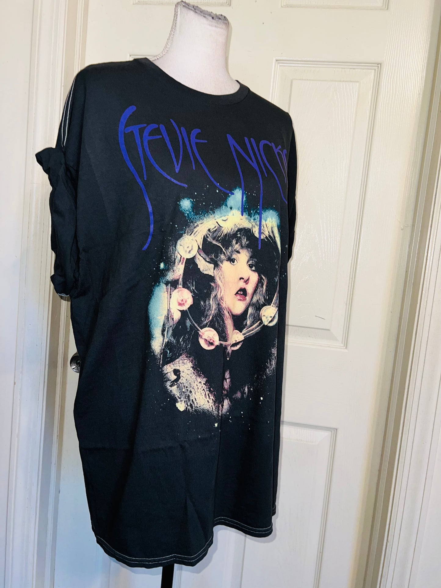 Stevie Nicks Oversized Distressed Tee