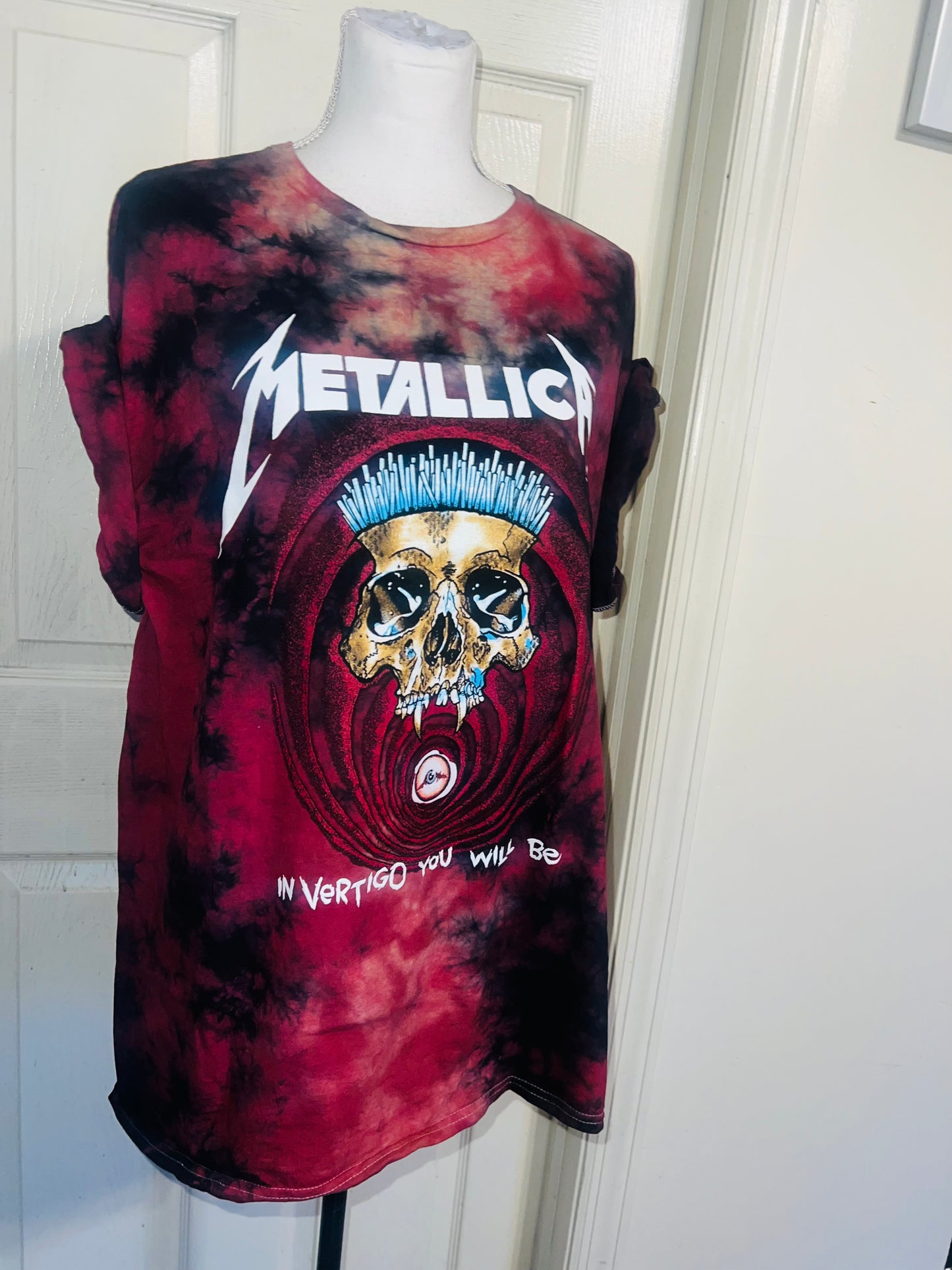 Metallica Oversized Distressed Tee