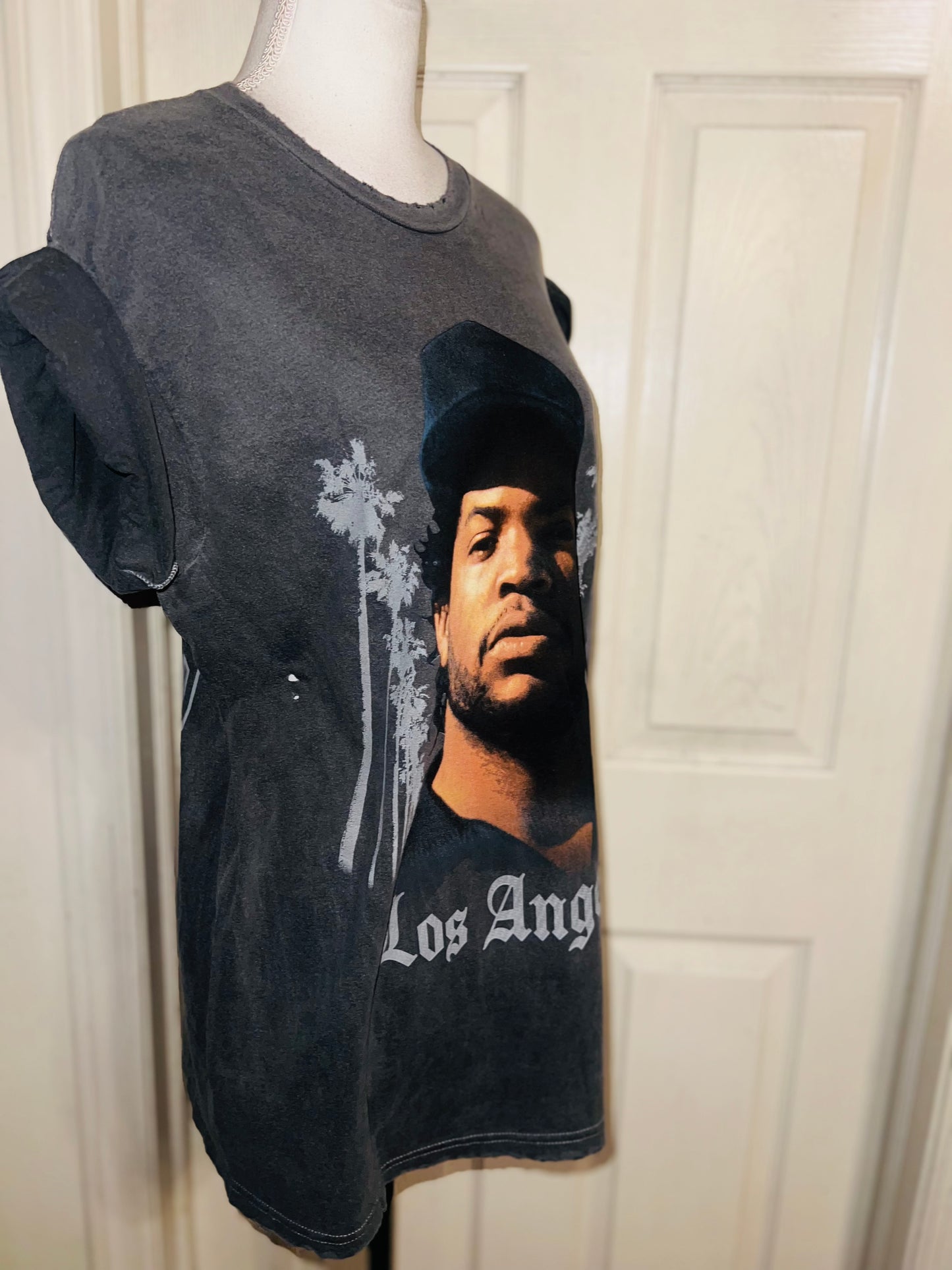 Boyz in The Hood Double Sided Oversized Distressed Tee