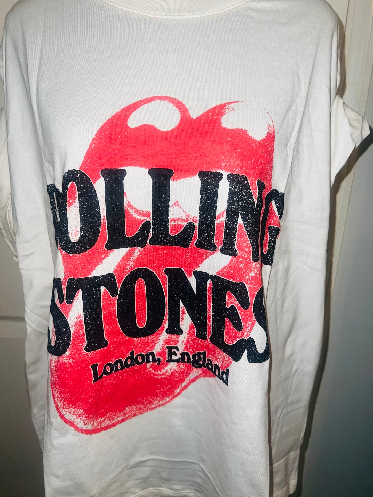The Rolling Stones Oversized Distressed Tee