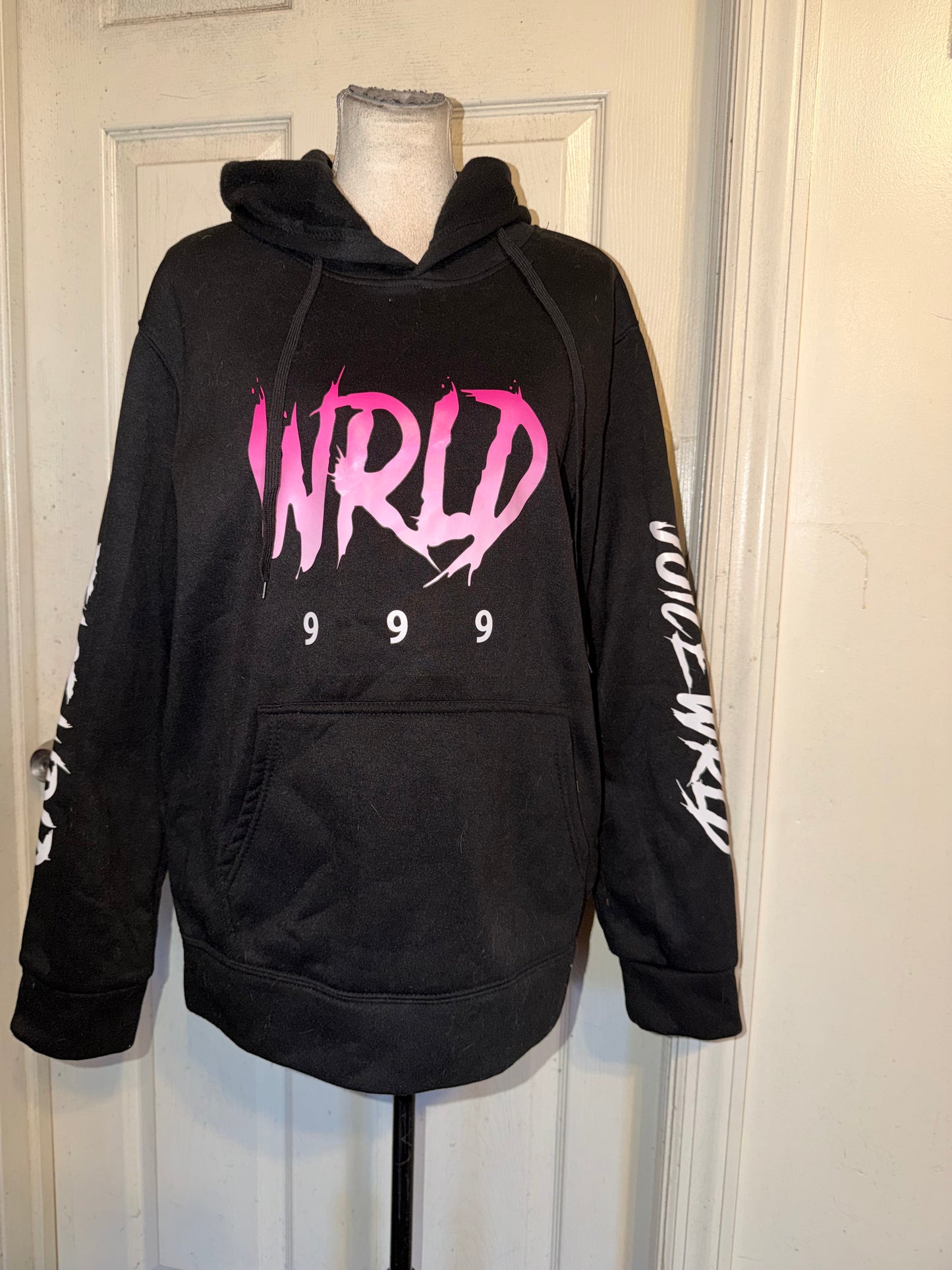 Juice Wrld Oversized Distressed Hoodie