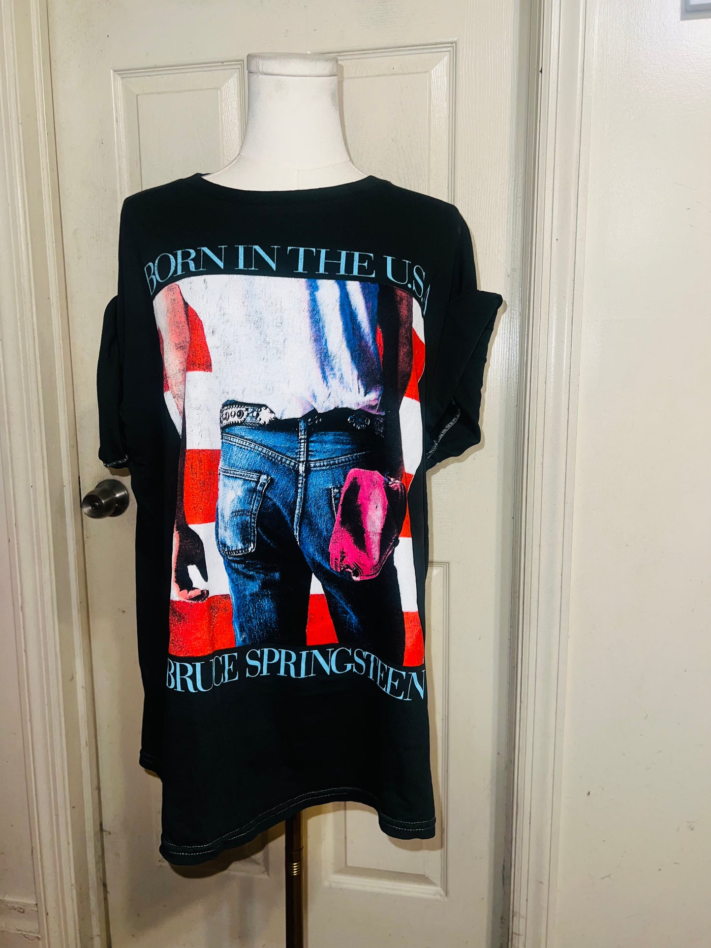 Bruce Springsteen Oversized Distressed Tee