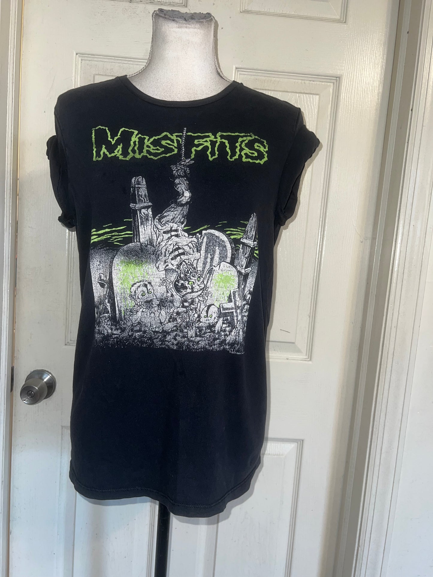 Misfits Vintage Oversized Distressed Tee