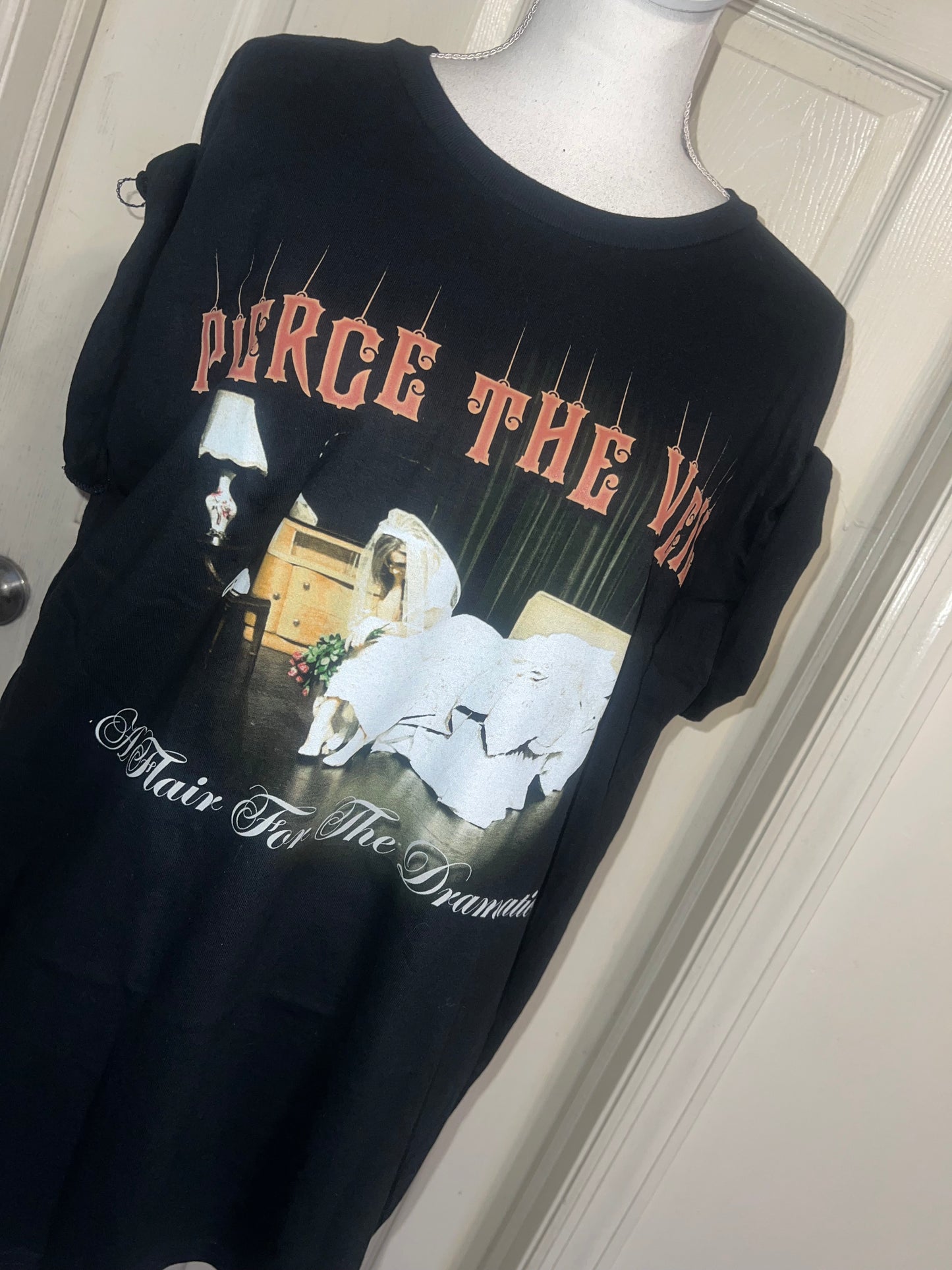 Pierce the Veil Oversized Distressed Tee