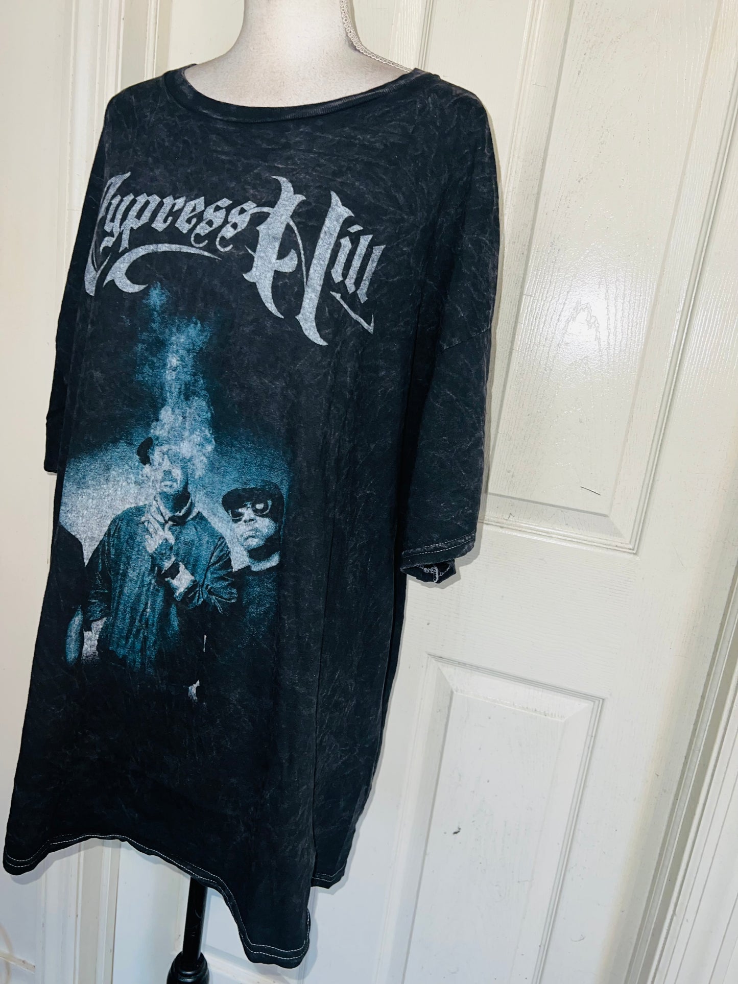 Cypress Hill Double Sided Oversized Distressed Tee