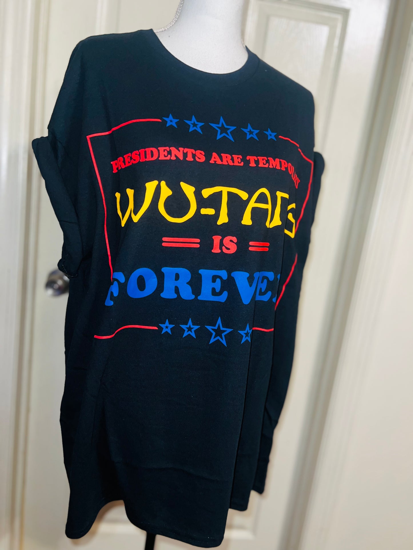 Wu-Tang Clan Oversized Distressed Tee