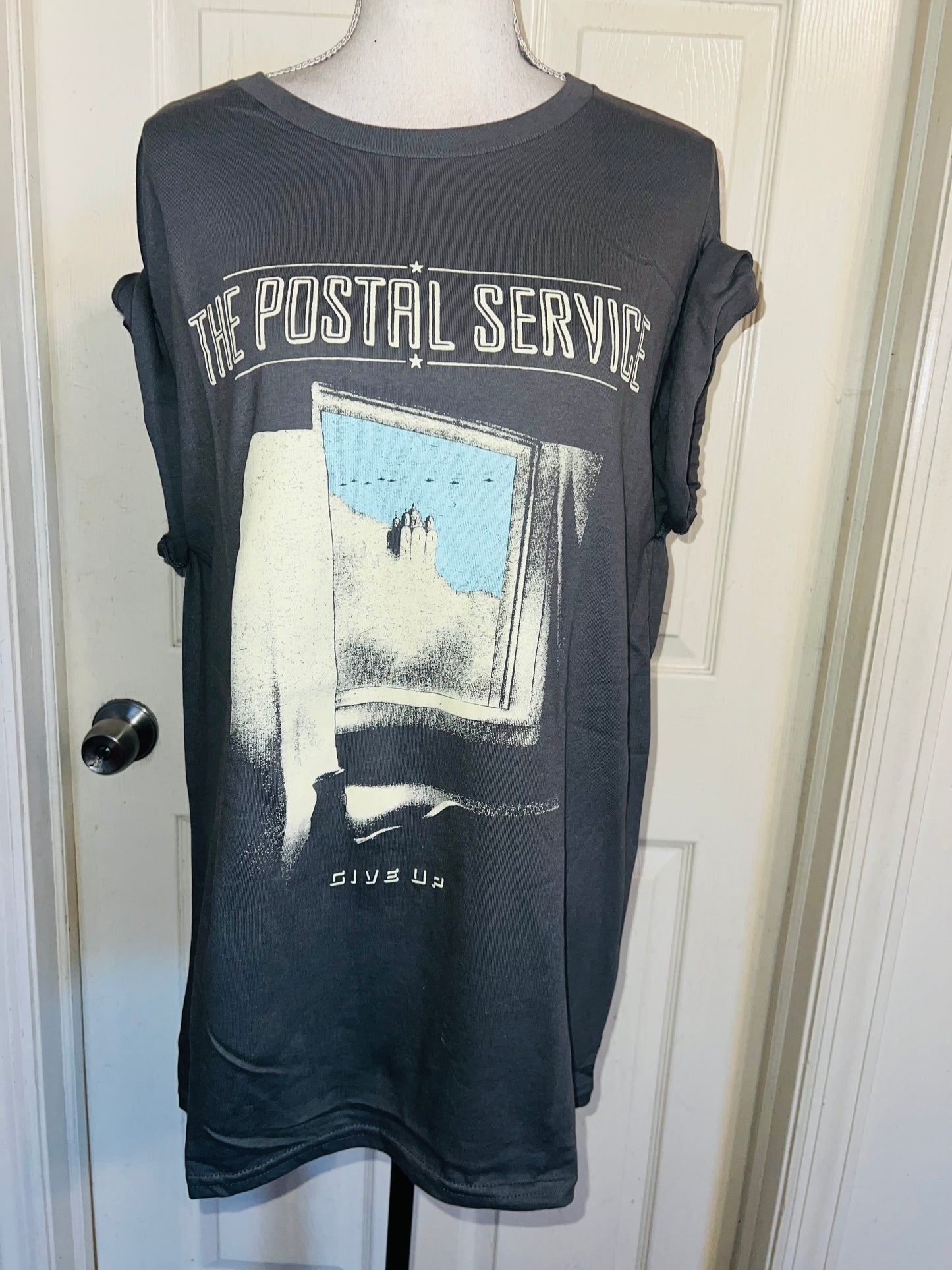 The Postal Service Oversized Distressed Tee
