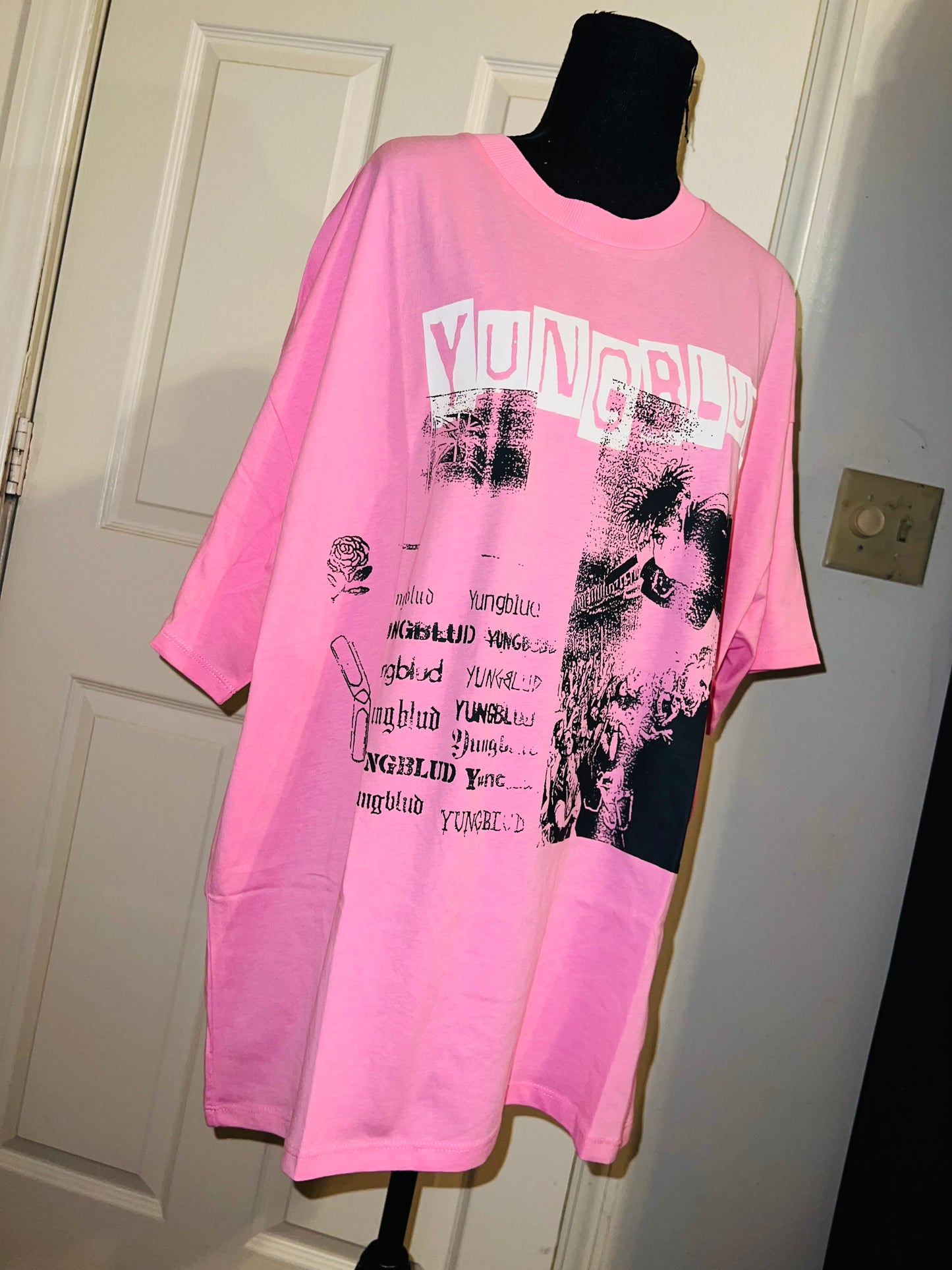 Yungblud Oversized Distressed Tee