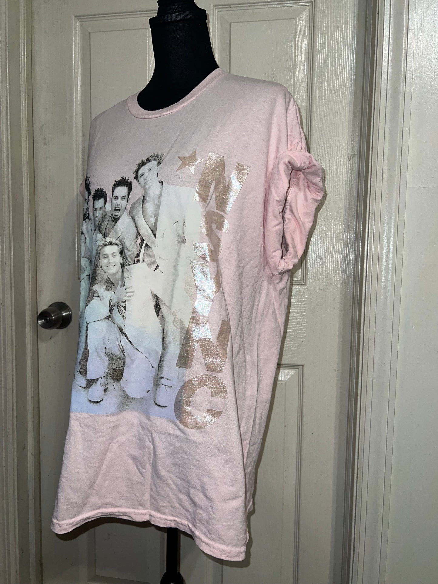 NSYNC Oversized Distressed Tee