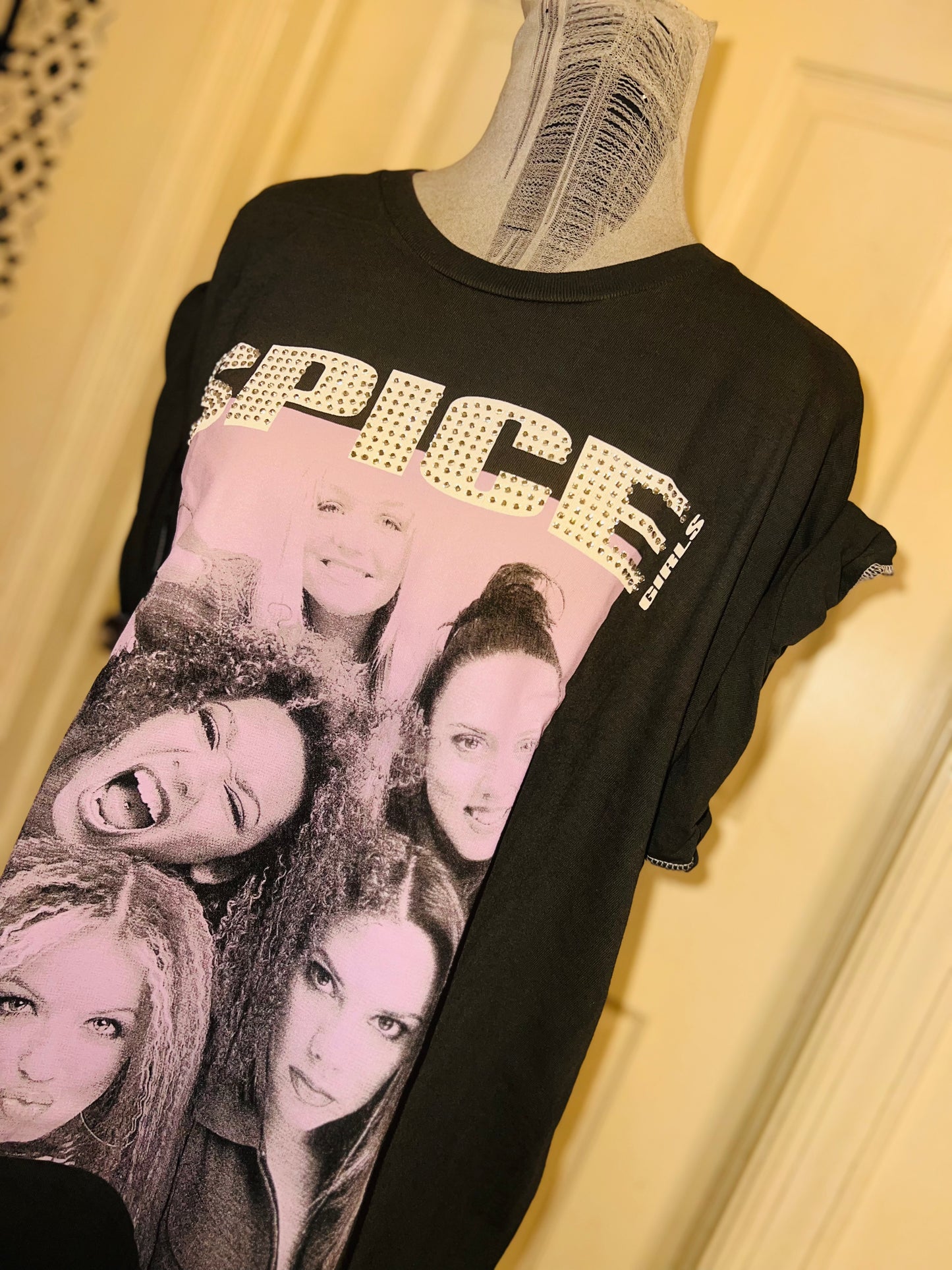 The Spice Girls Oversized Distressed Tee