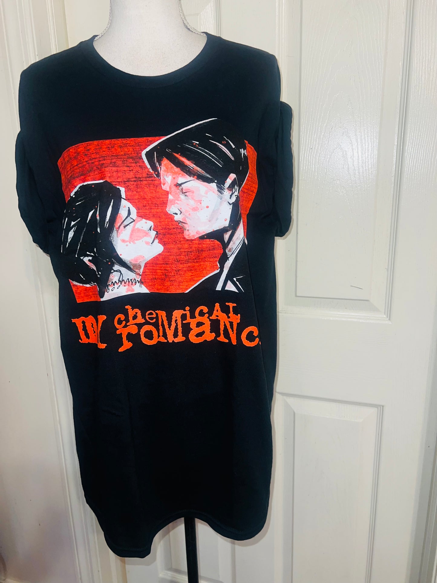 My Chemical Romance Oversized Distressed Tee