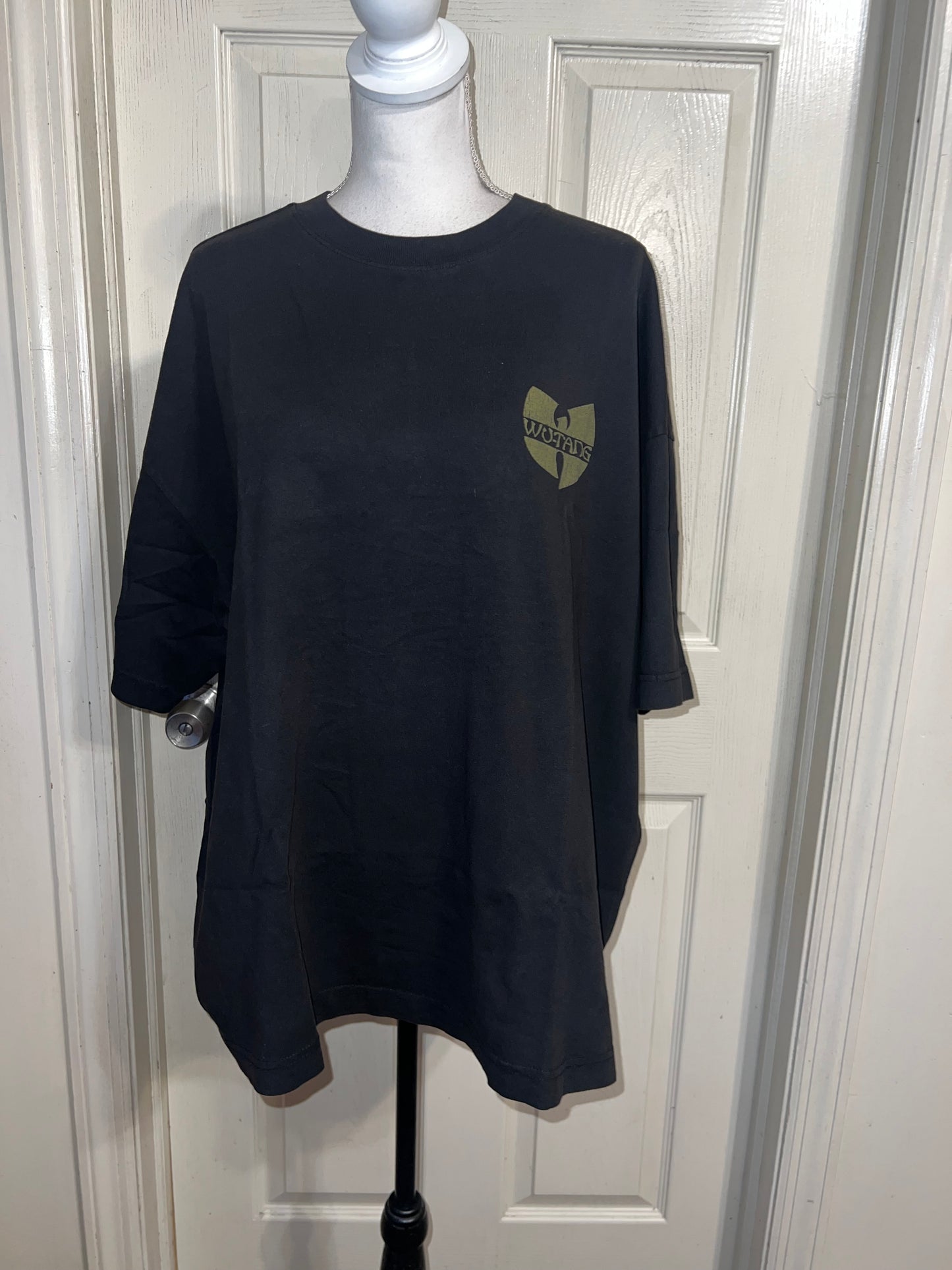 Wu-Tang Clan Double Sided Oversized Distressed Tee