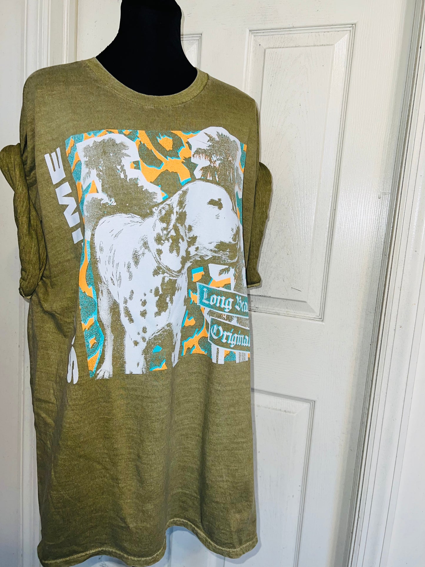 Sublime Double Sided Oversized Distressed Tee