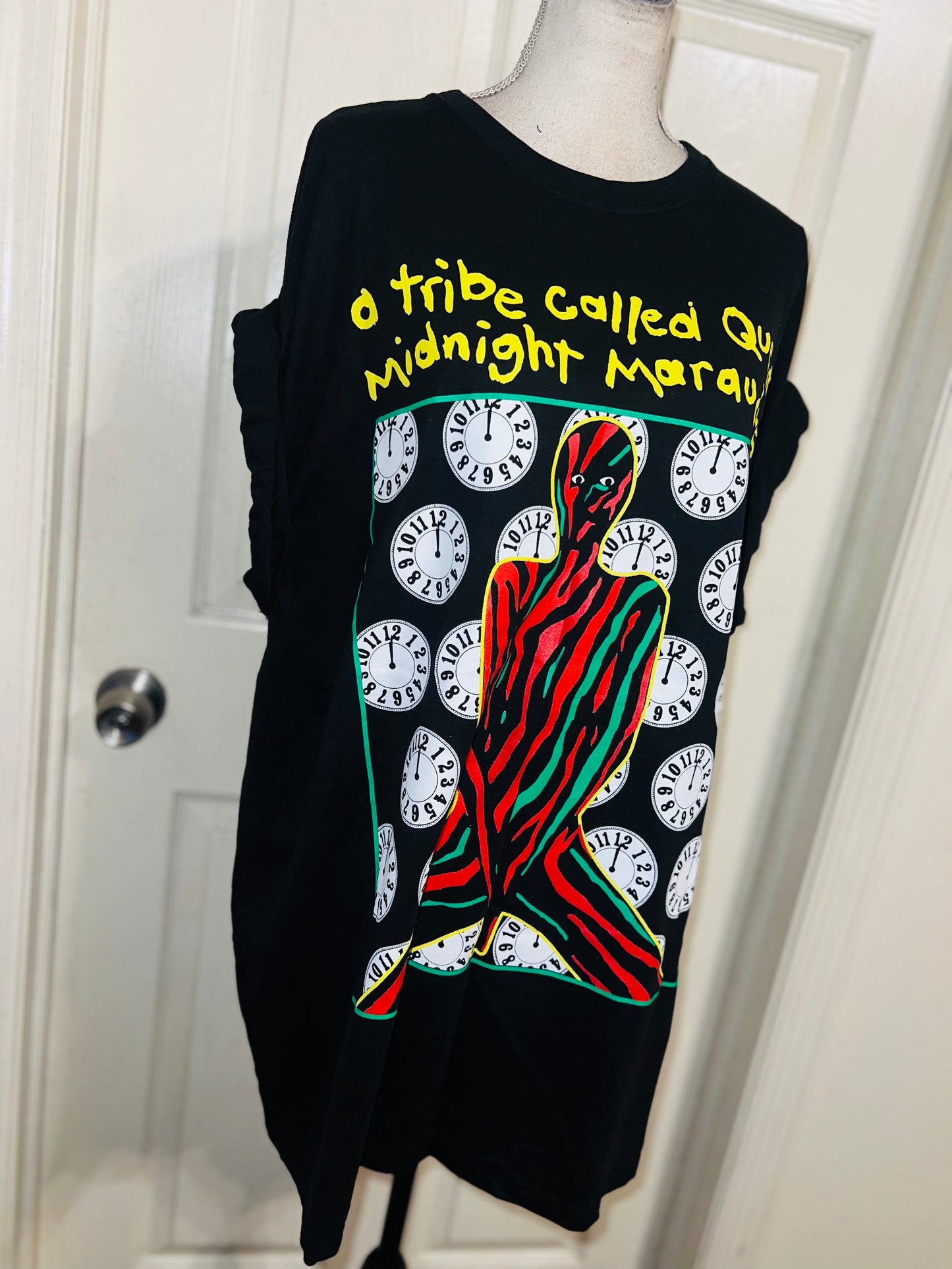 A Tribe Called Quest Oversized Distressed Tee