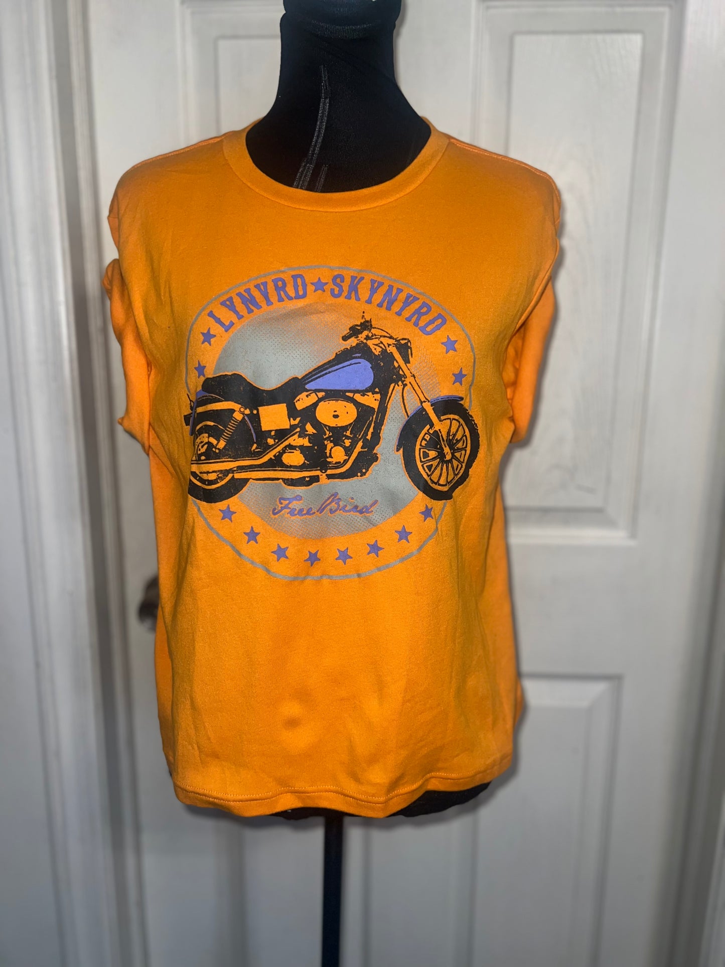 Lynyrd Skynyrd Oversized Distressed Tee