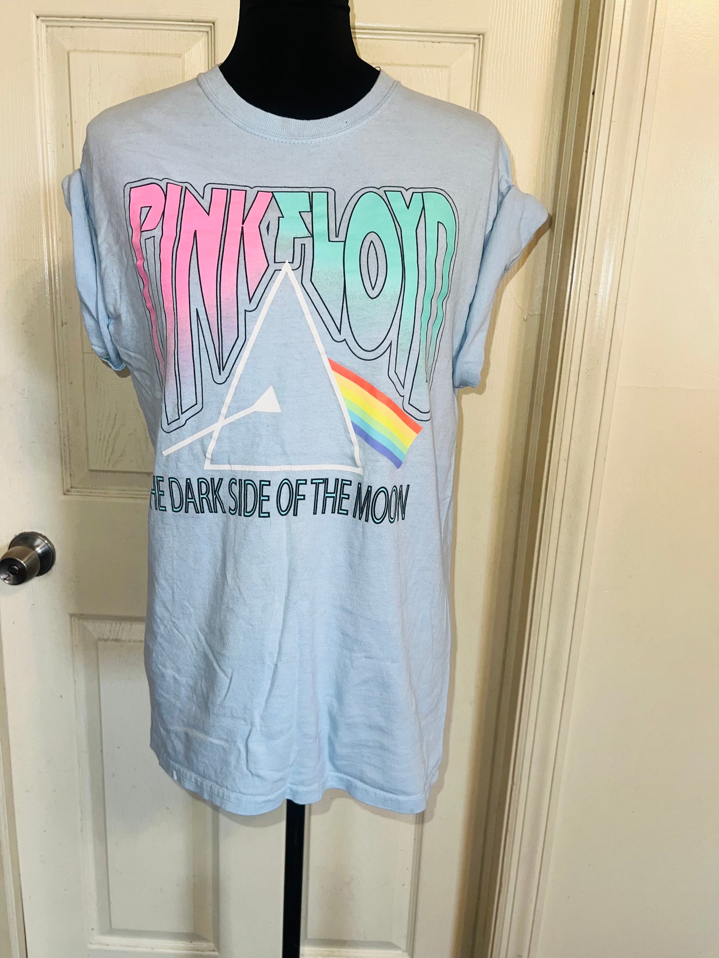 Pink Floyd Oversized Distressed Tee