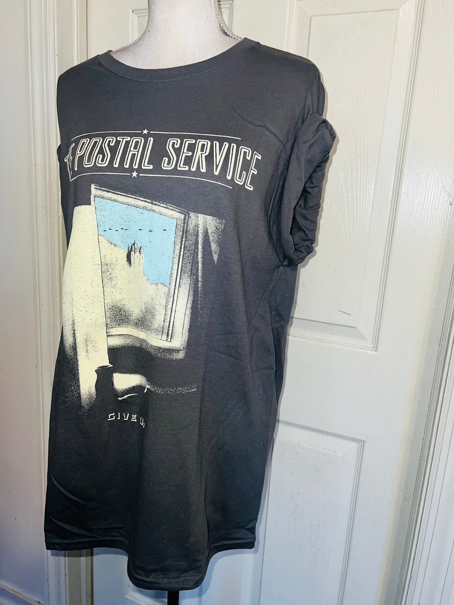 The Postal Service Oversized Distressed Tee