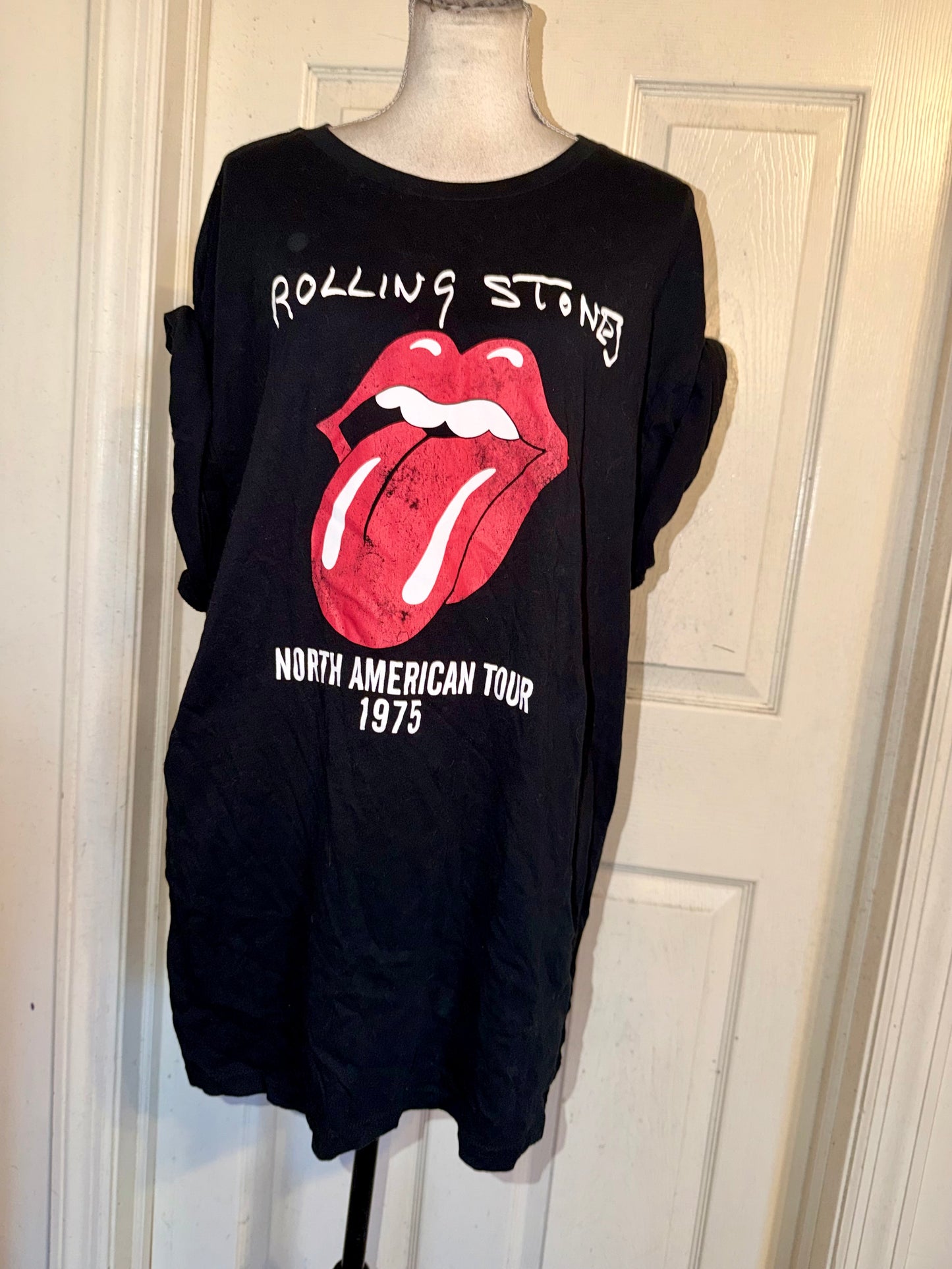 Rolling Stones Oversized Distressed Tee