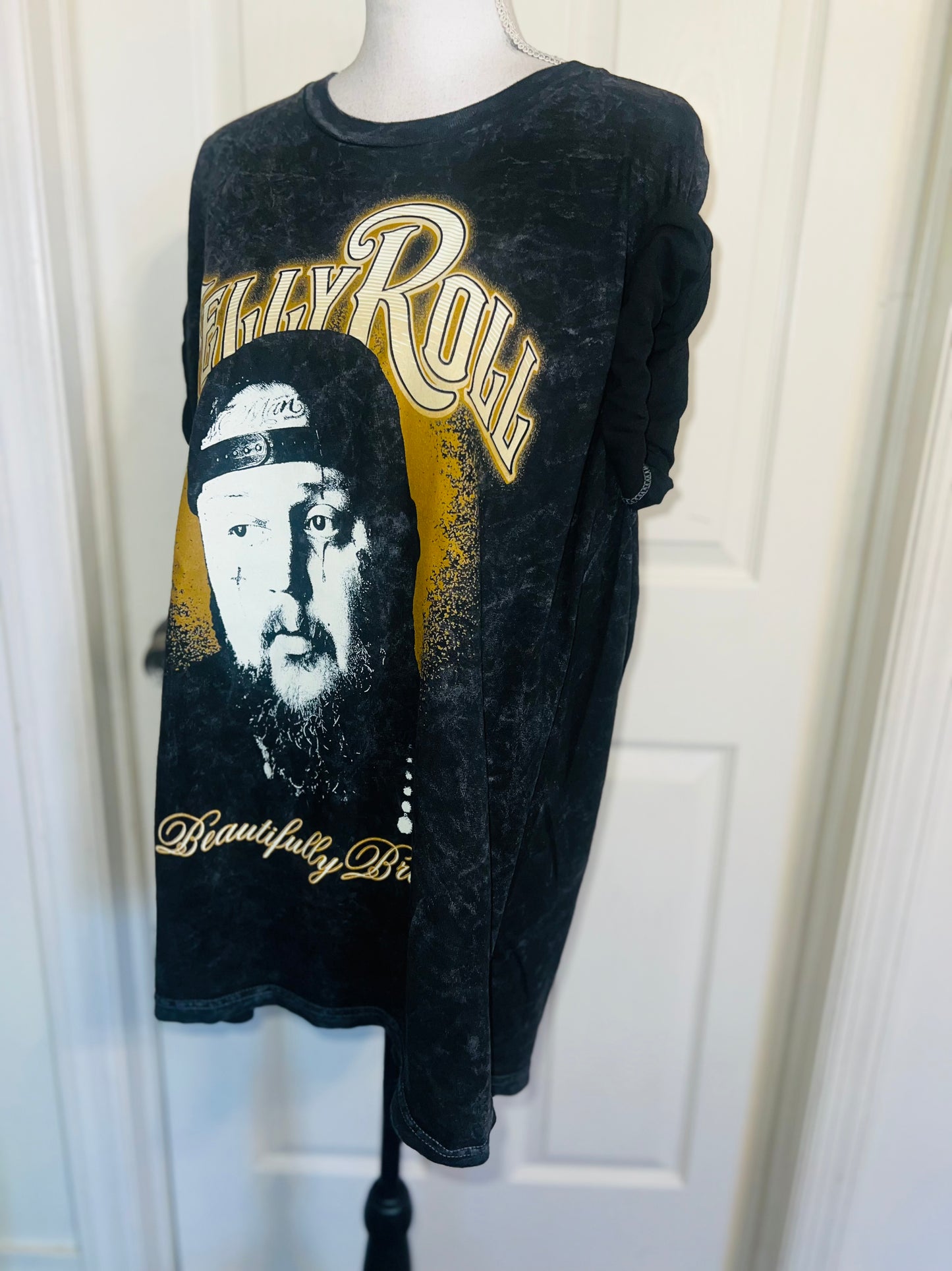 Jelly Roll Oversized Distressed Tee