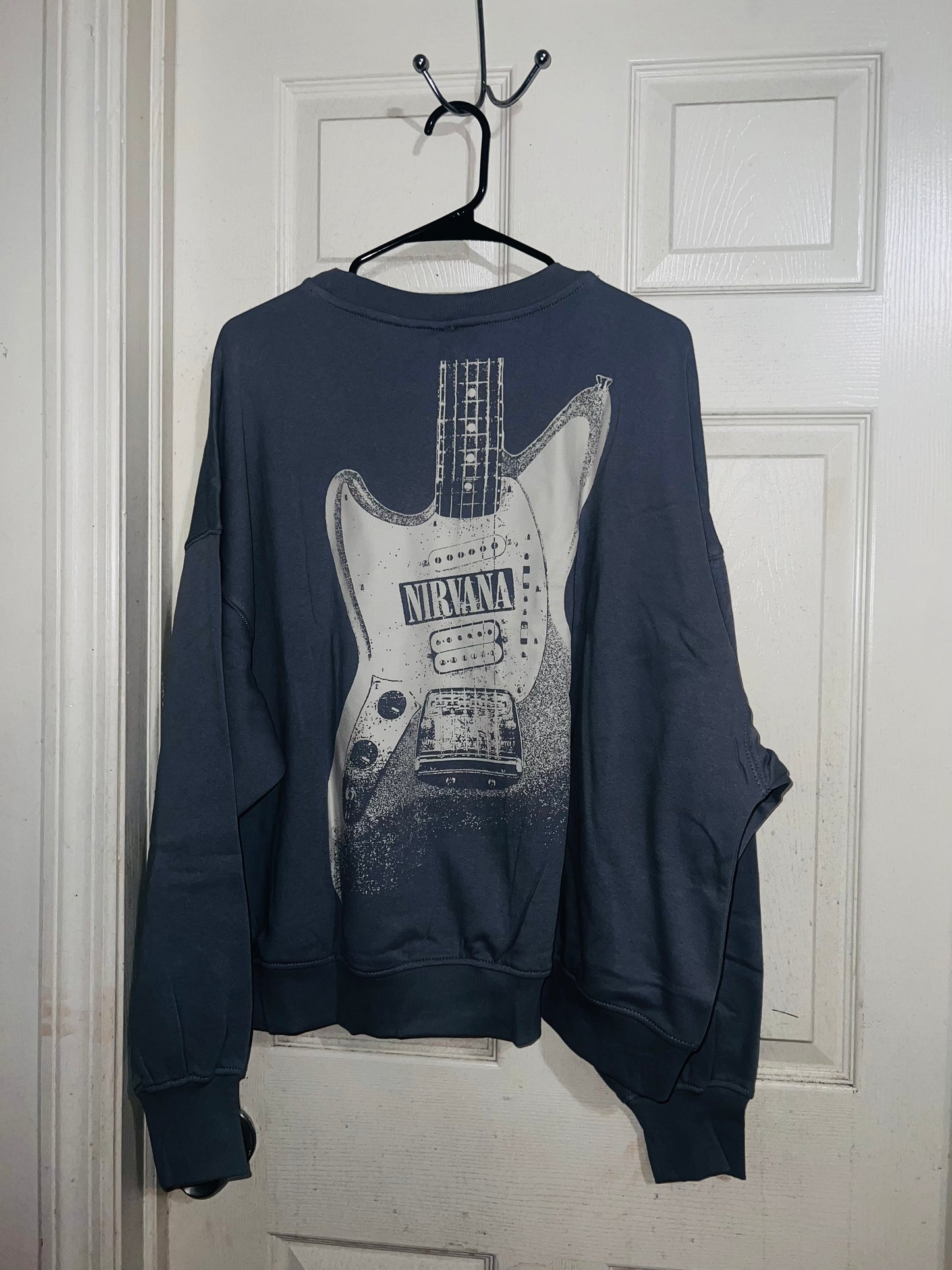 Nirvana Double Sided Oversized Sweatshirt