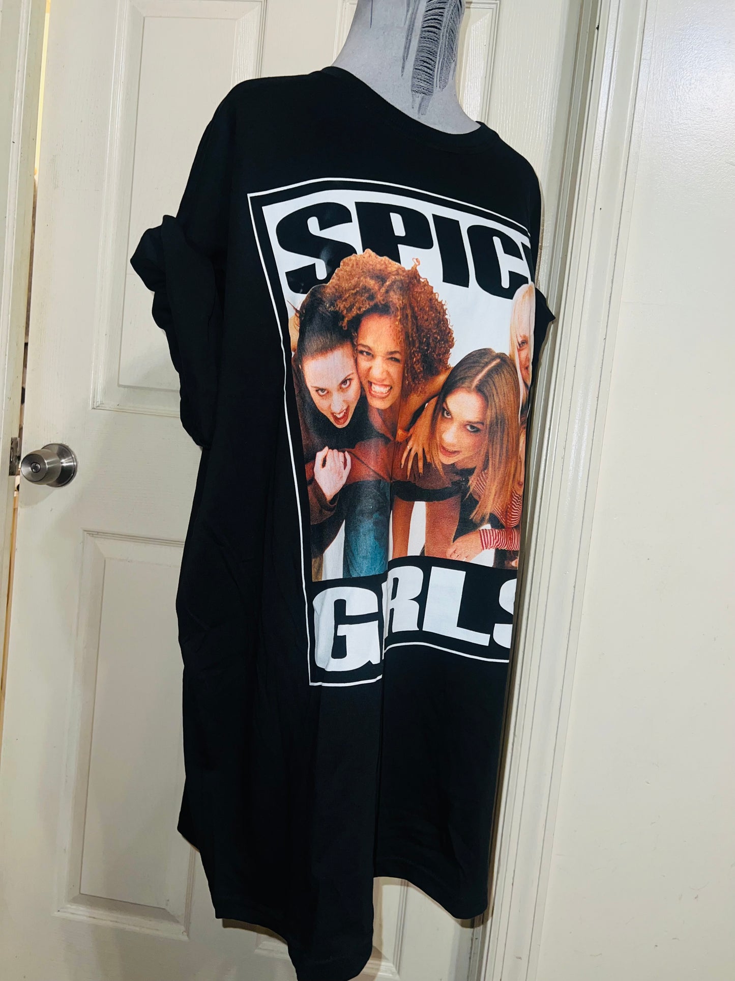 The Spice Girls Oversized Distressed Tee