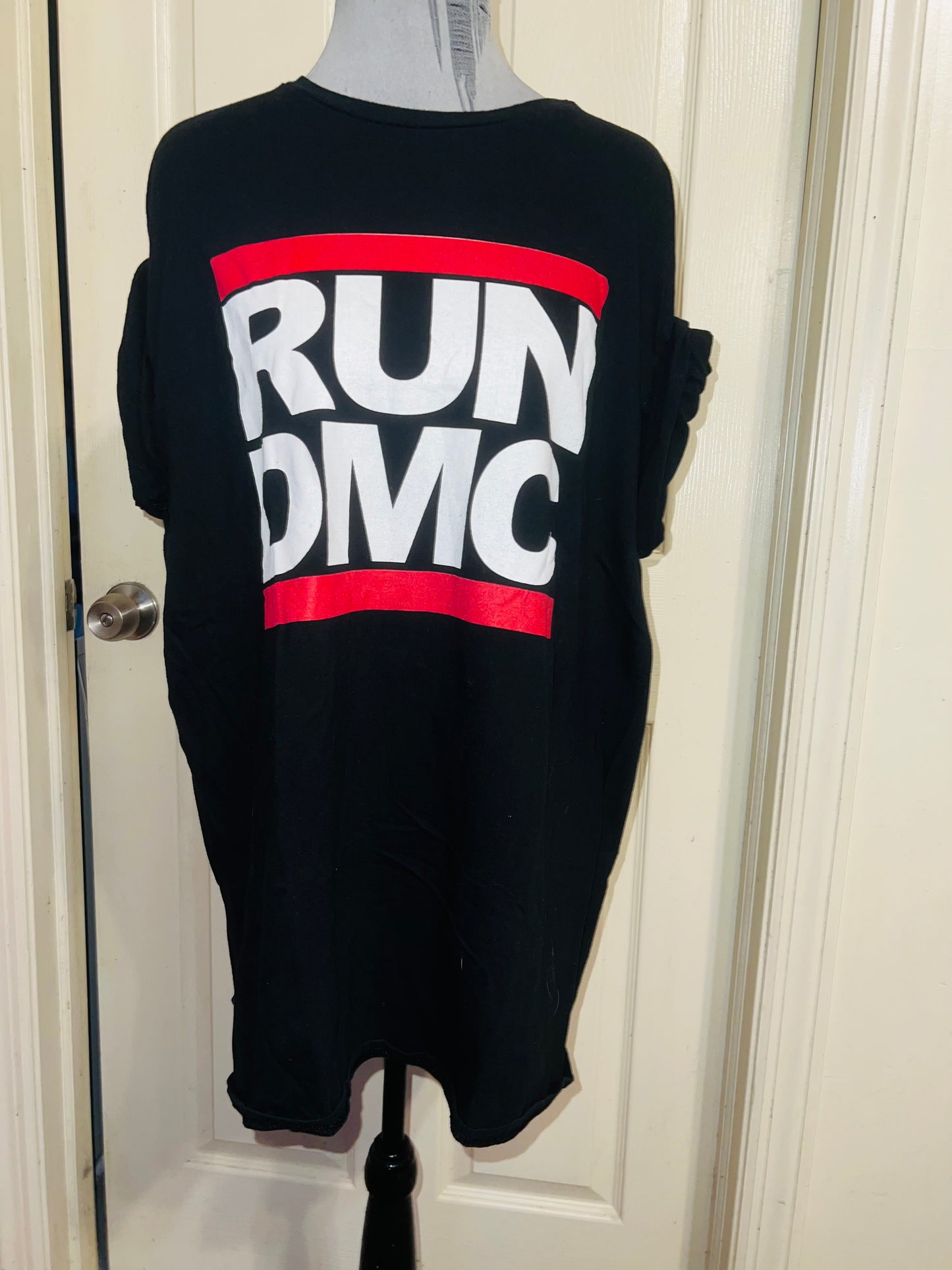 Run DMC Oversized Distressed Tee