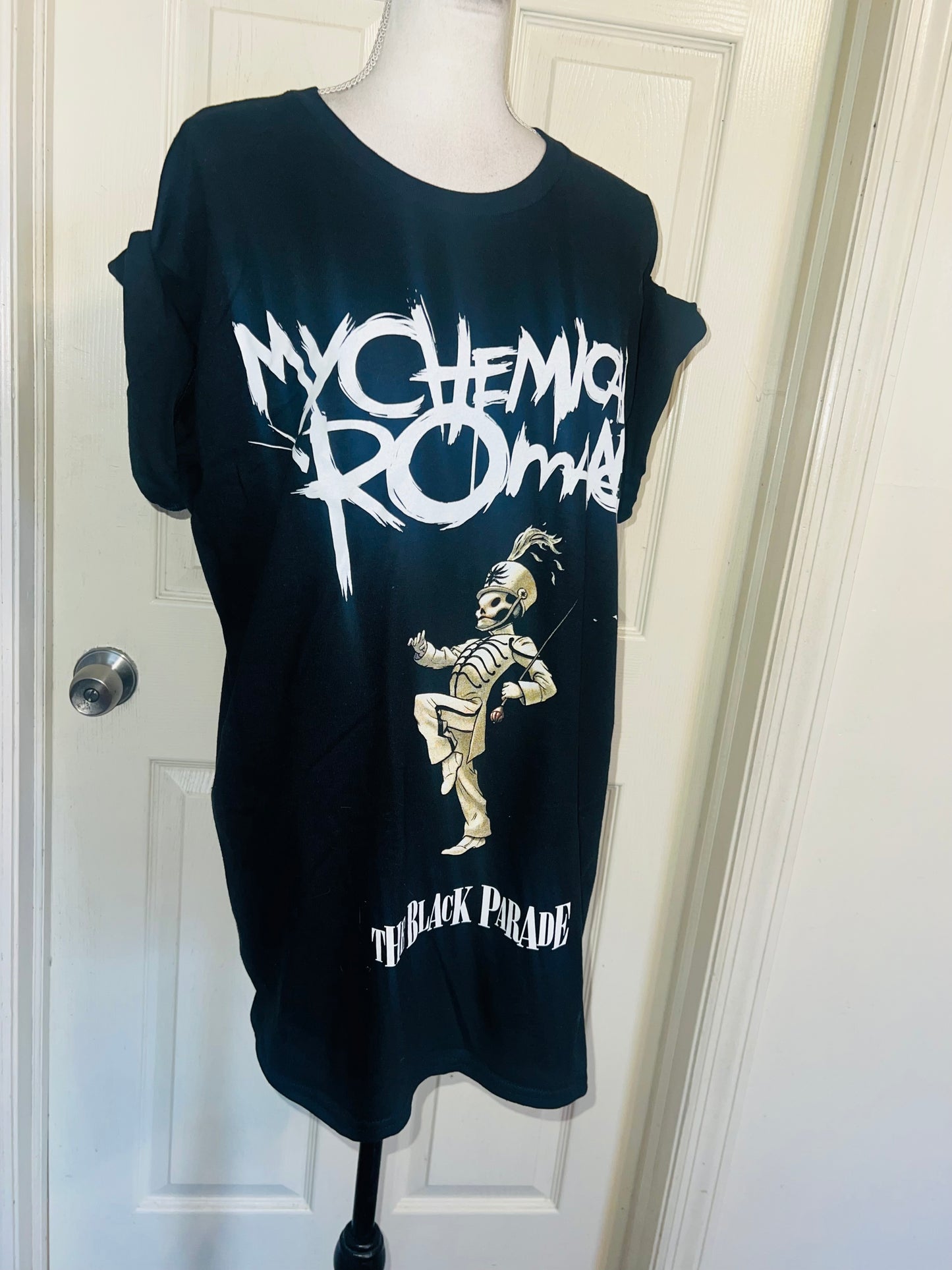 My Chemical Romance Oversized Distressed Tee