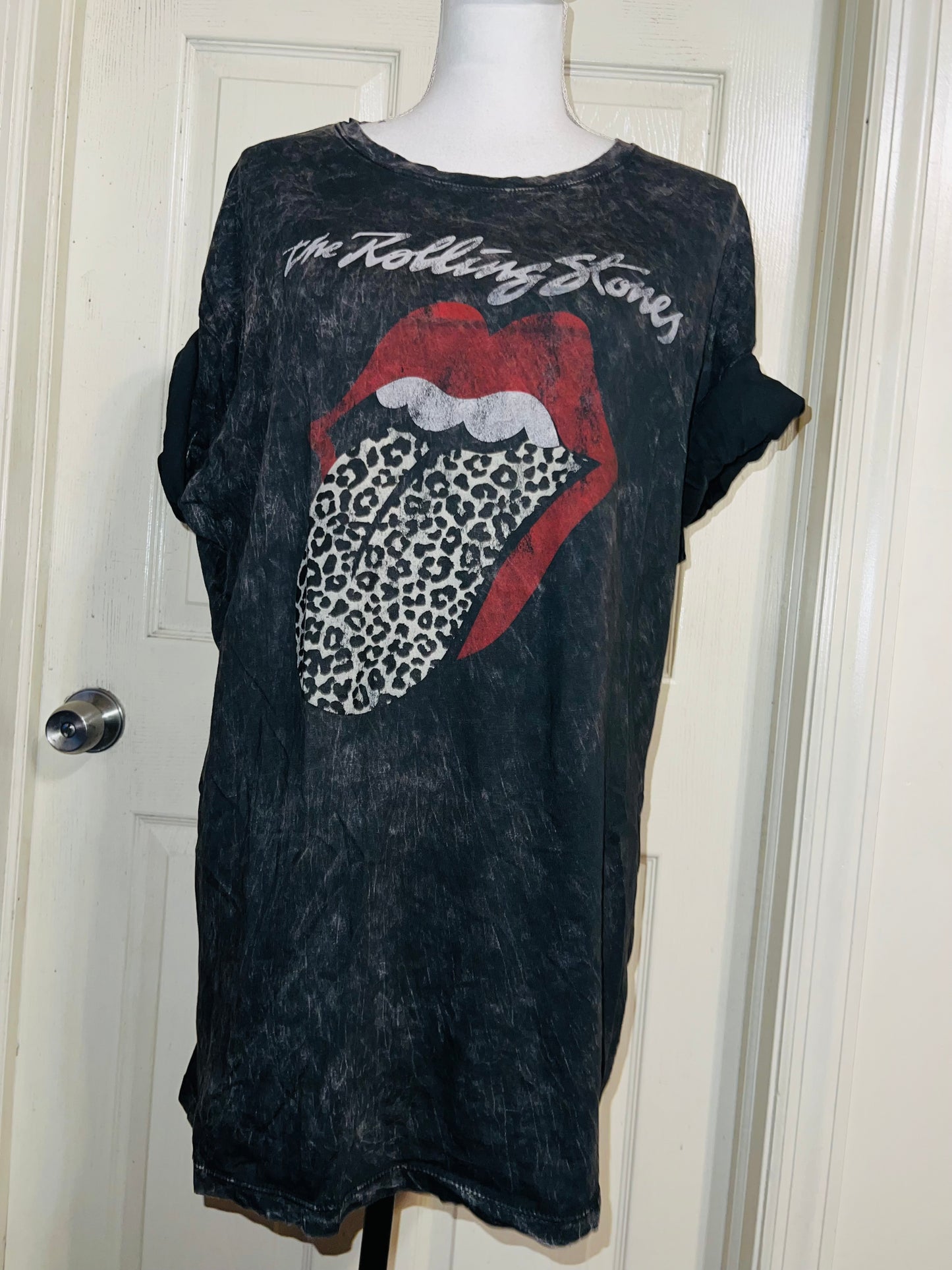 The Rolling Stones Oversized Distressed Tee