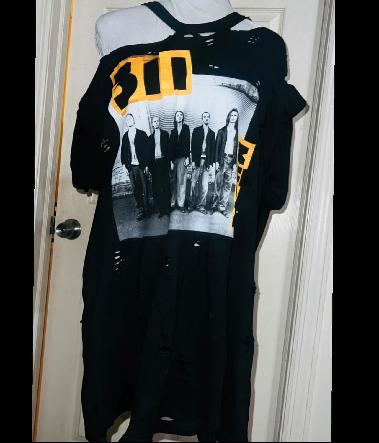 311 Oversized Double Sided Distressed Tee