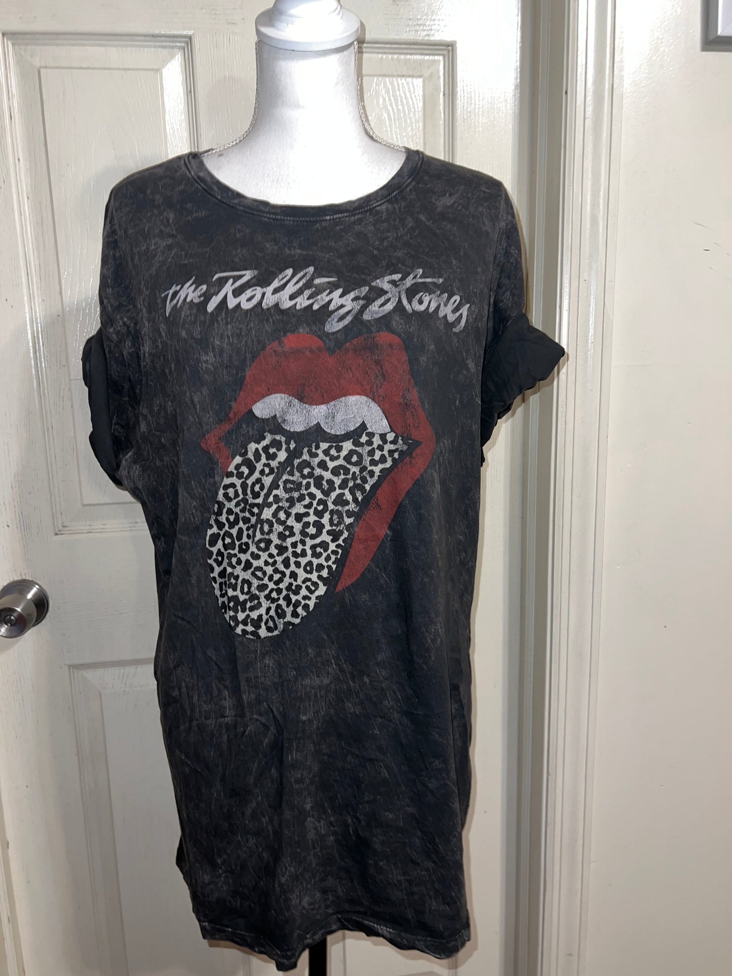 The Rolling Stones Oversized Distressed Tee