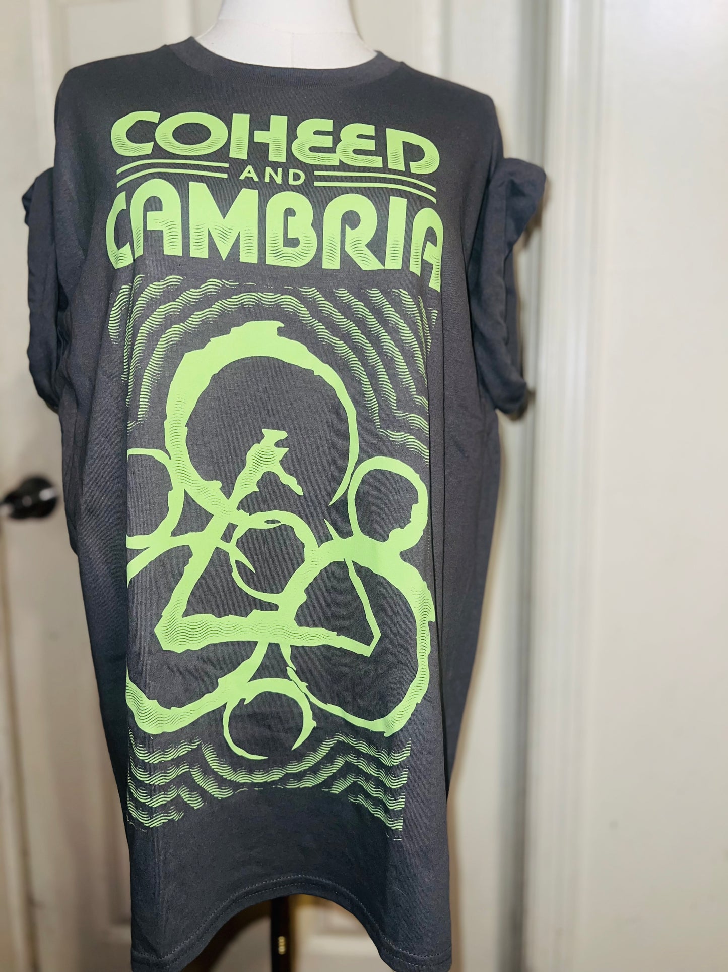 Coheed & Cambria Oversized Distressed Tee